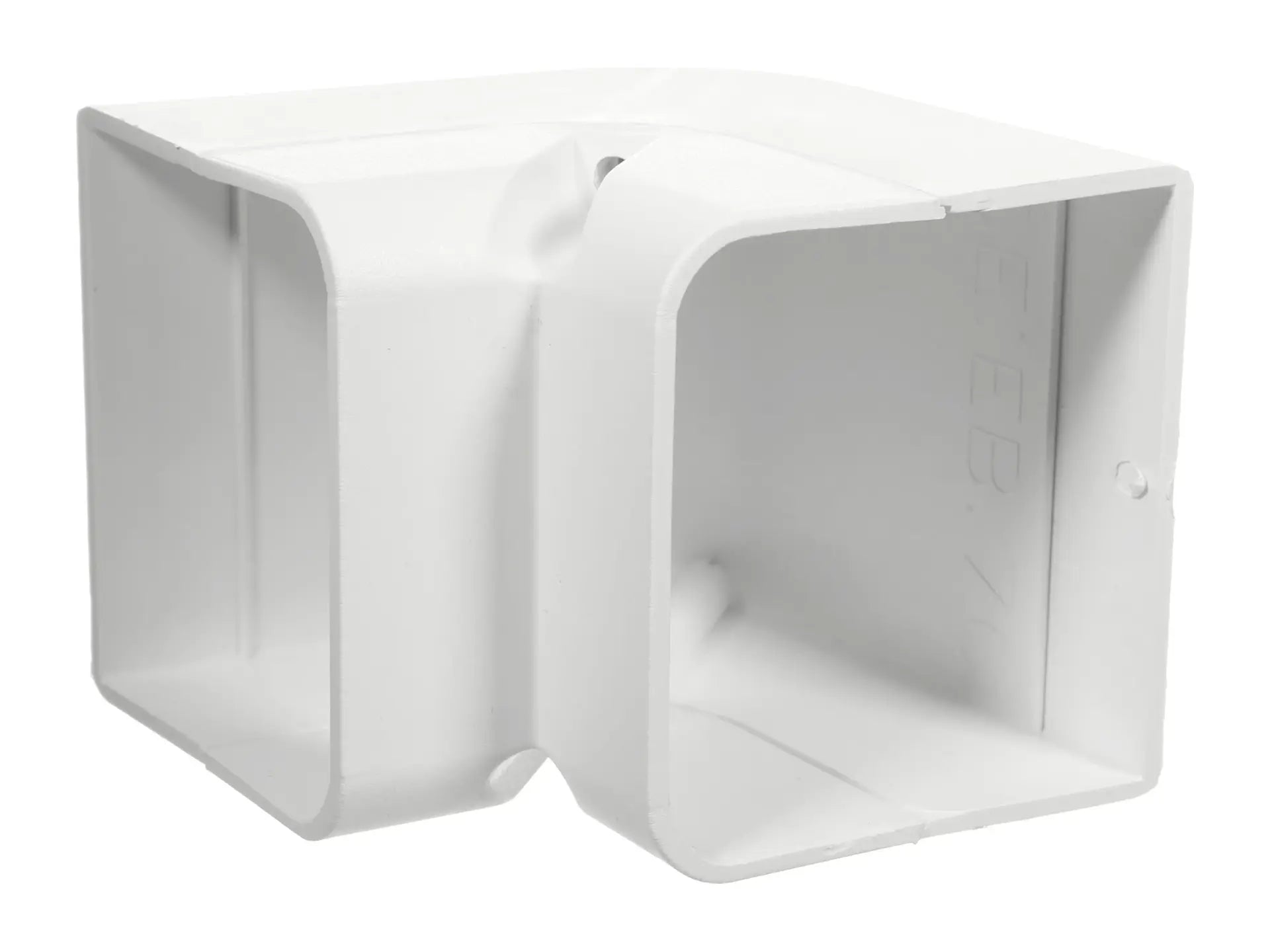 DiversiTech 230-EB3W, SpeediChannel, 3in, 90 Degree, Inside Elbow, White