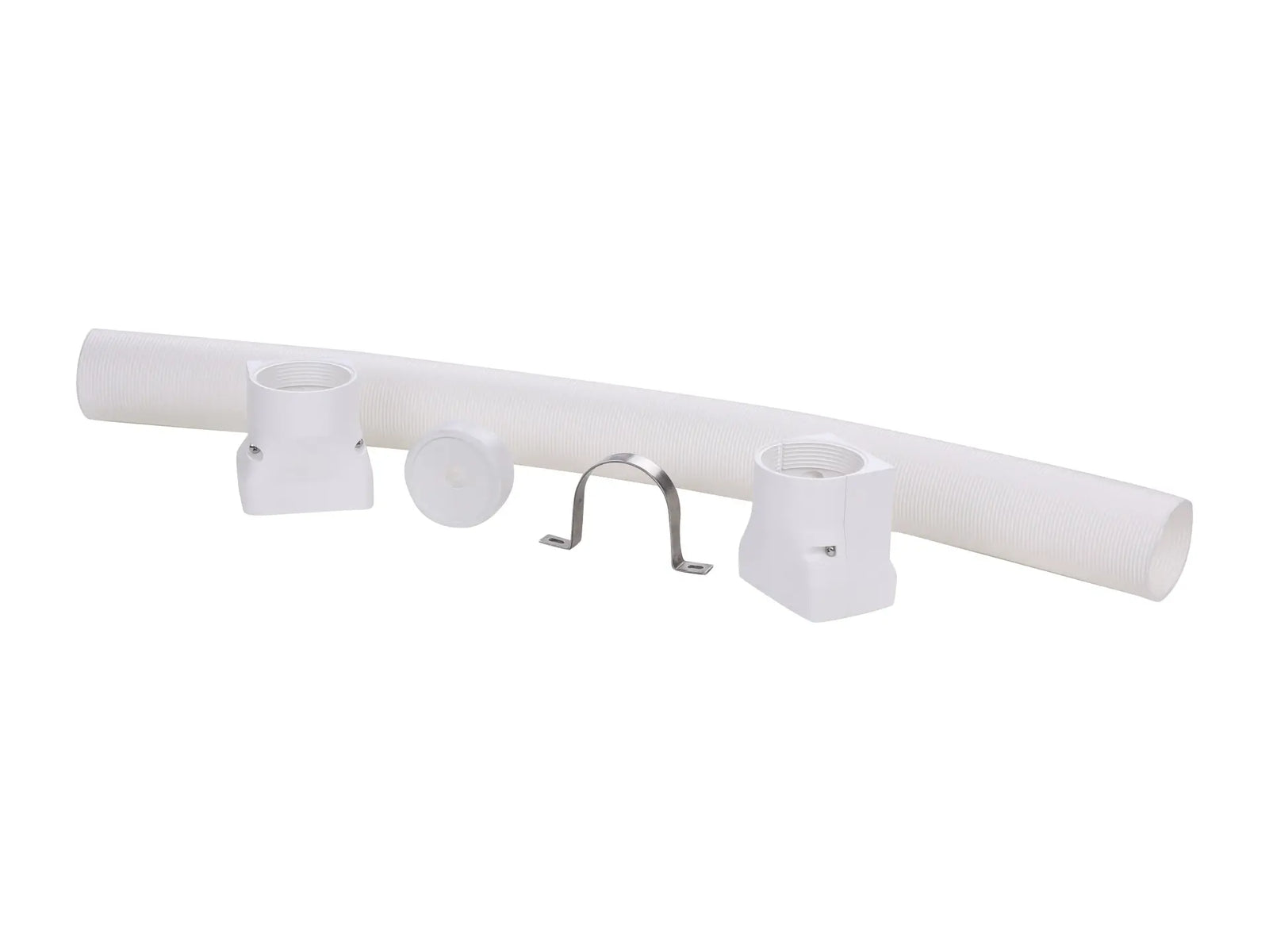 DiversiTech 230-FH4W-KIT, SpeediChannel 4in. Flex Hose Kit, White