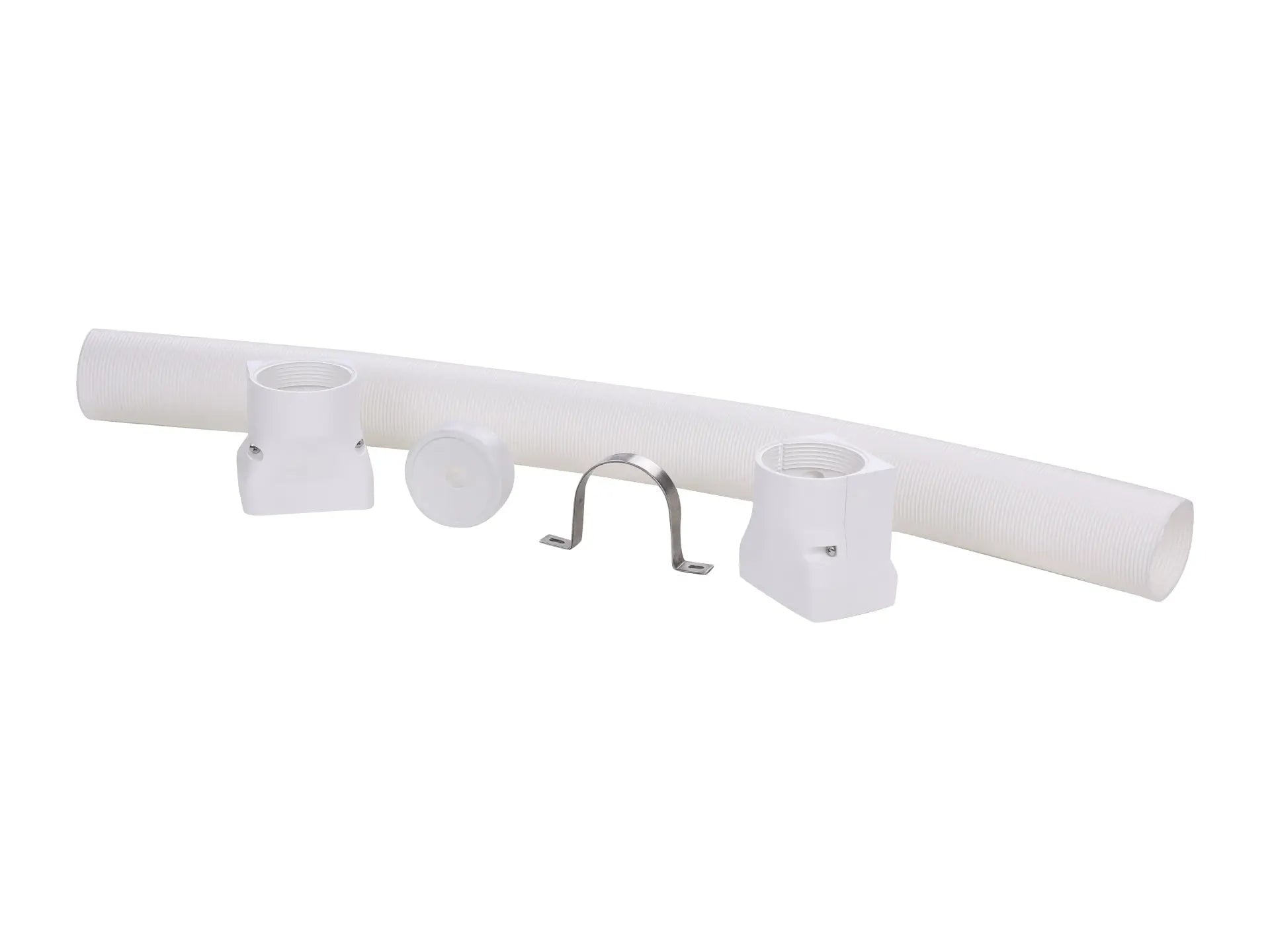 DiversiTech 230-FH4W-KIT, SpeediChannel 4in. Flex Hose Kit, White