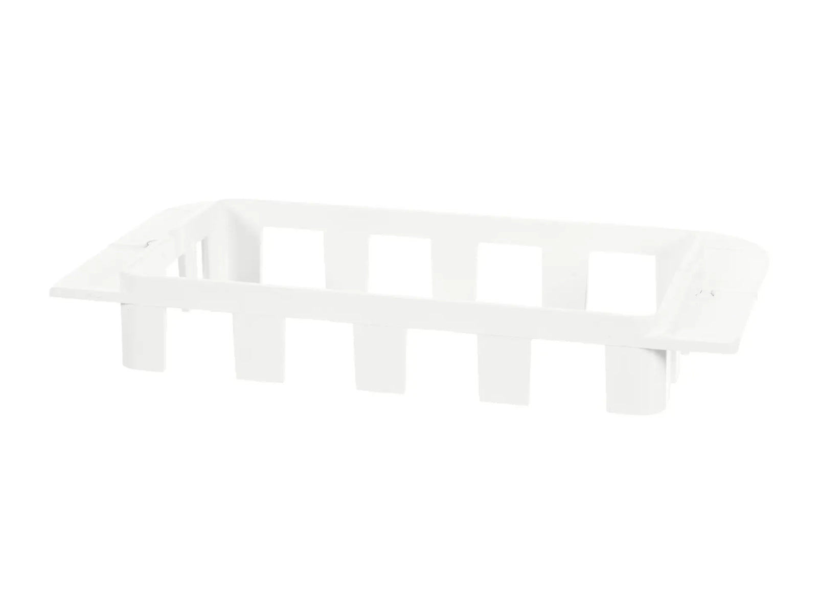 DiversiTech 230-FR6W, SpeediChannel 6in Flat Wall Escutcheon, White