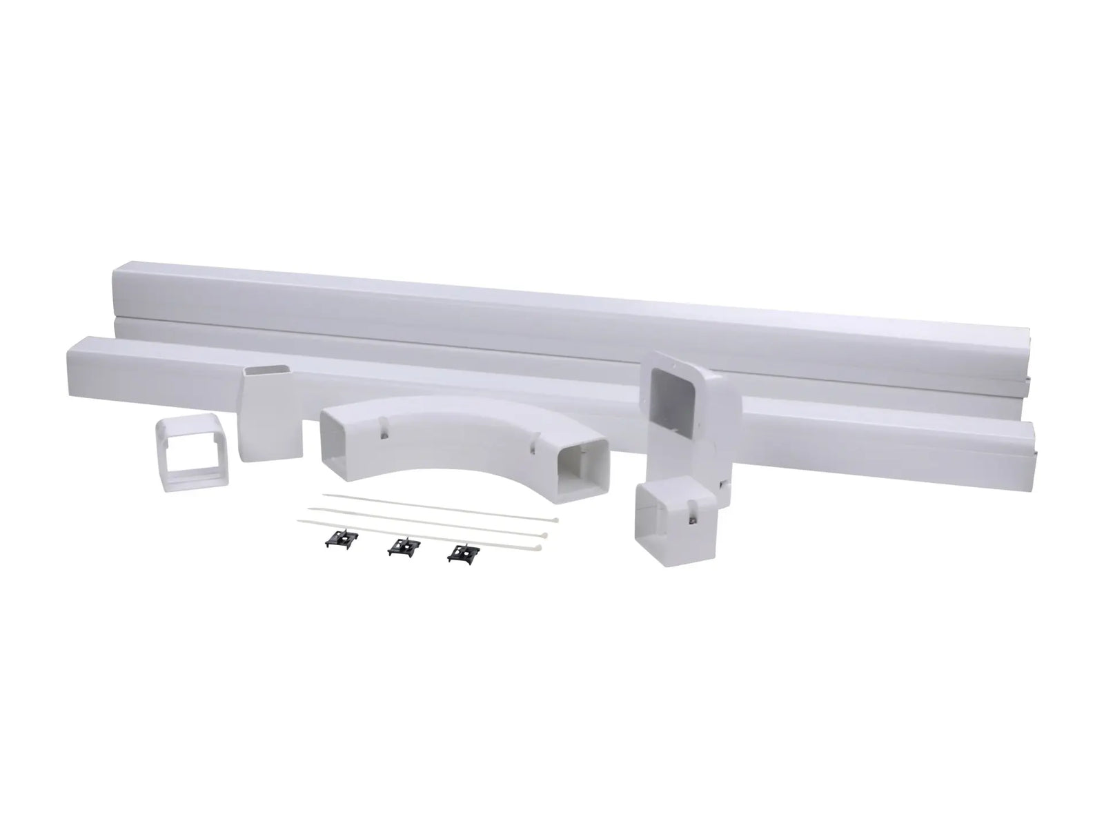 DiversiTech 230-IKC3W, 3in Fit Channel Kit, White