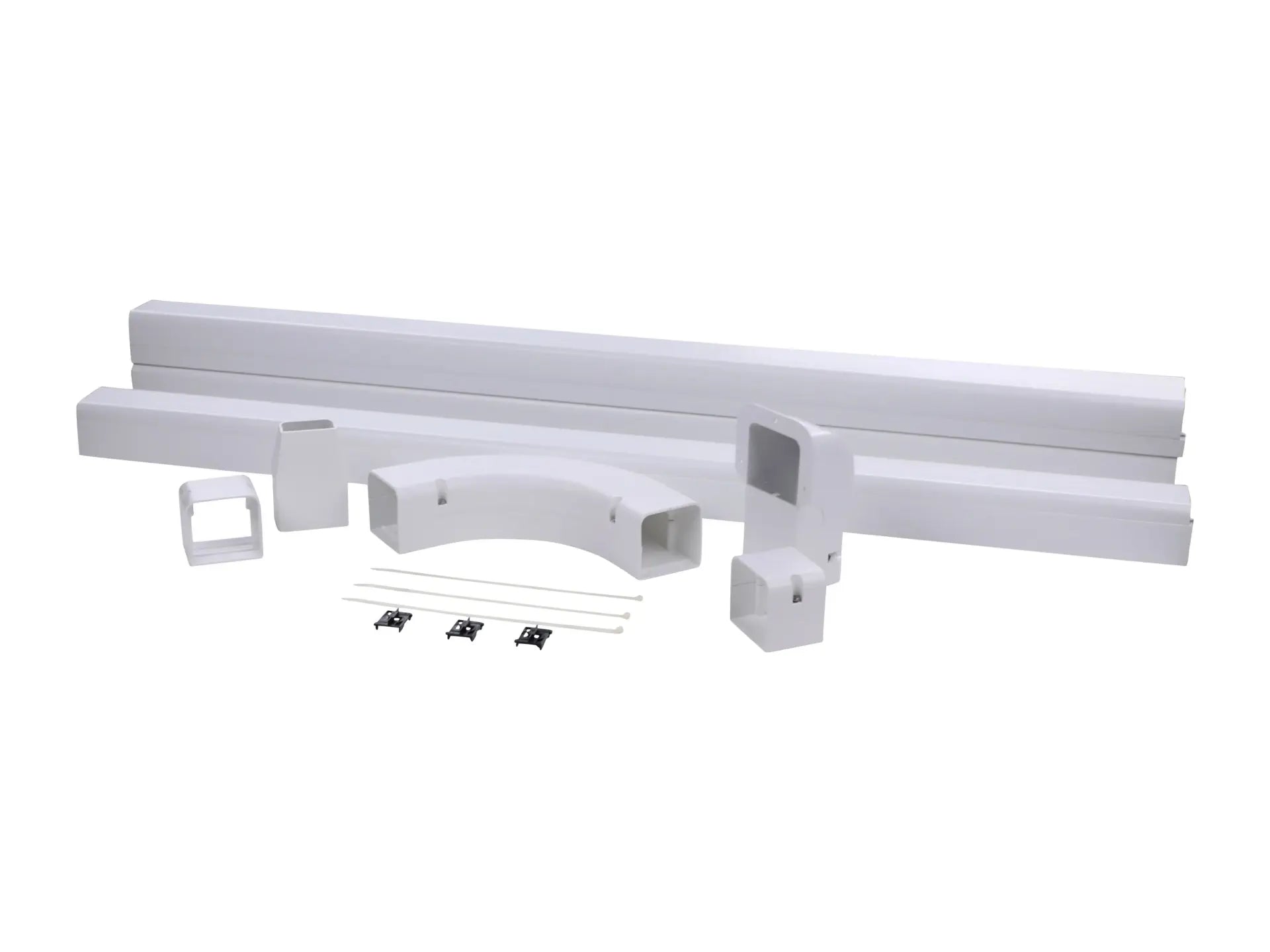 DiversiTech 230-IKC3W, 3in Fit Channel Kit, White