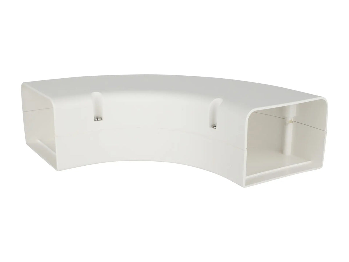 DiversiTech 230-LFB4W, SpeediChannel 4in. 90 Degree Long Radius Bend, White