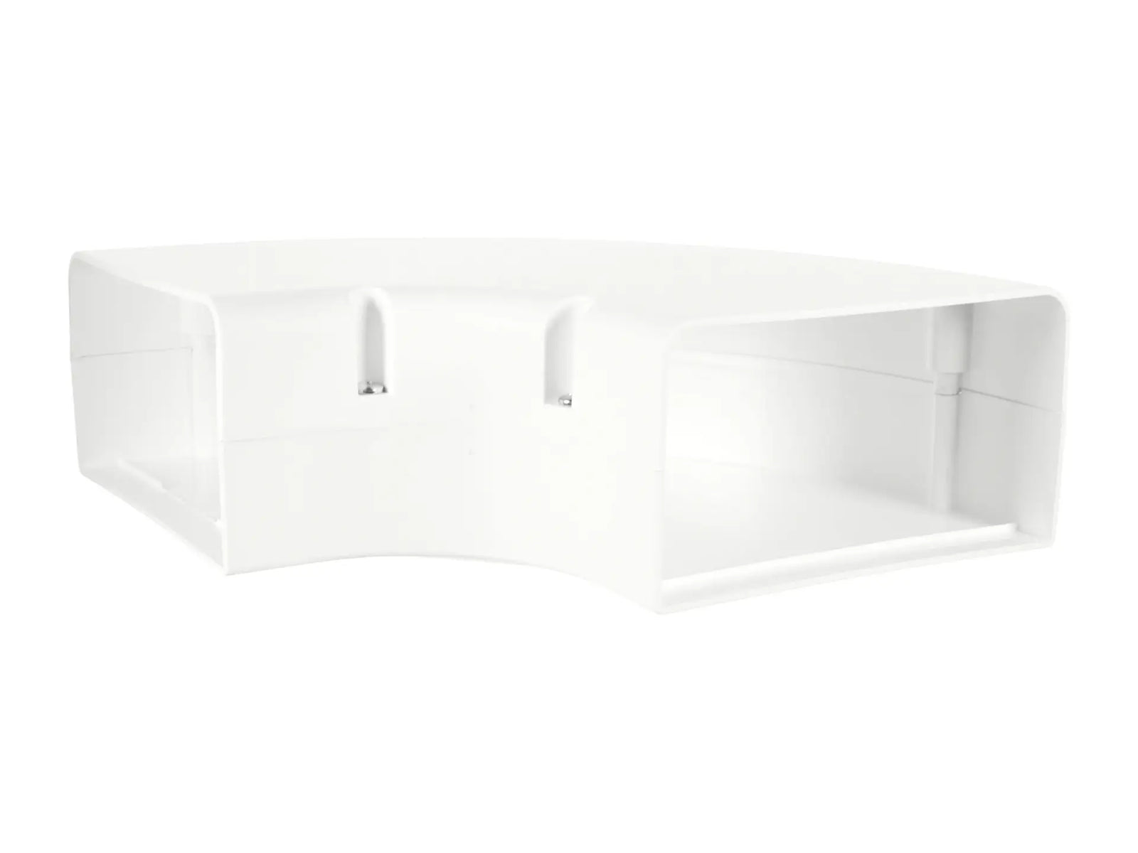 DiversiTech 230-LFB6W, SpeediChannel 6in. 90 Degree Long Radius Bend, White