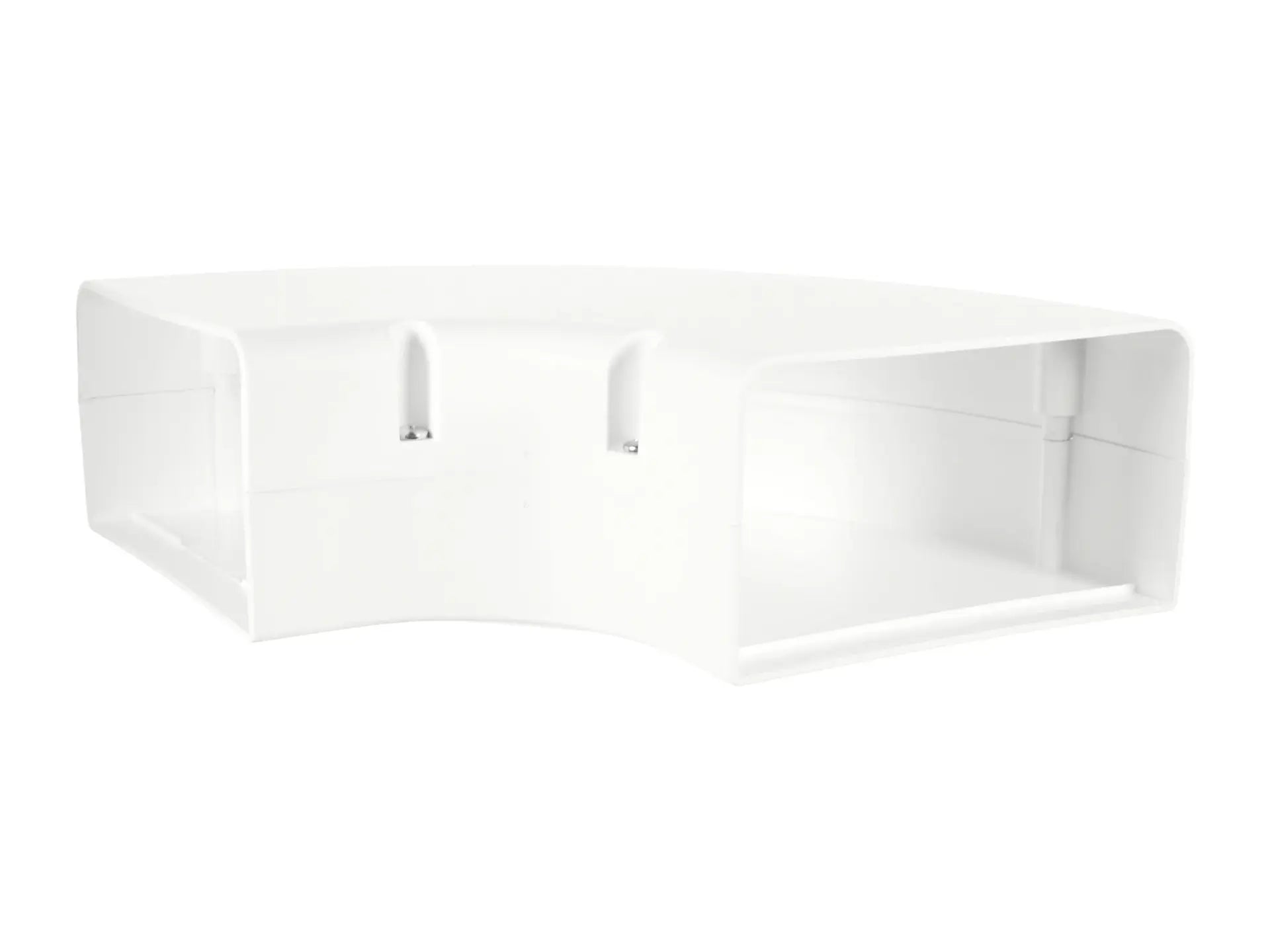 DiversiTech 230-LFB6W, SpeediChannel 6in. 90 Degree Long Radius Bend, White