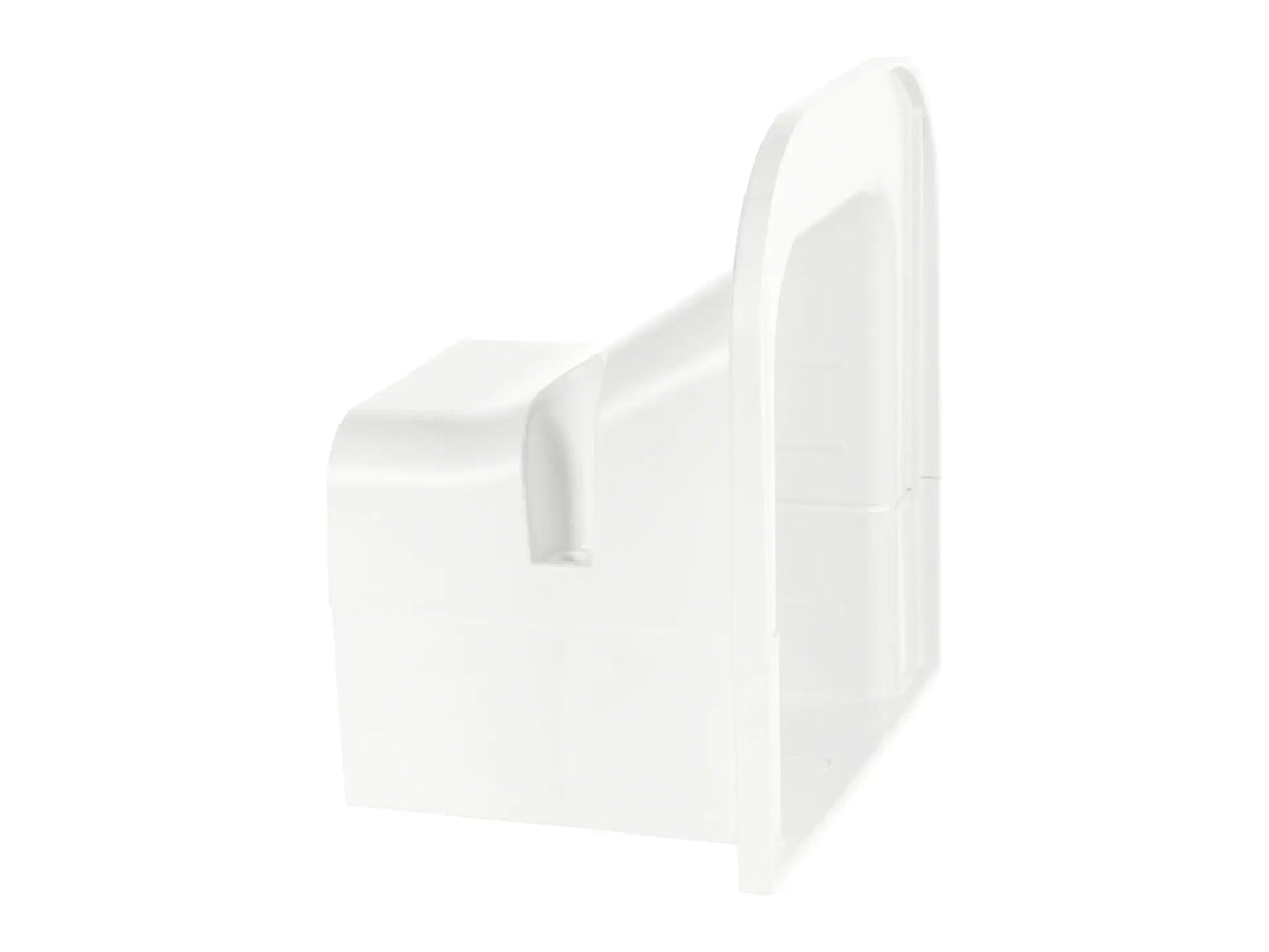 DiversiTech 230-SF3W, SpeediChannel 3in Soffit Fitting, White