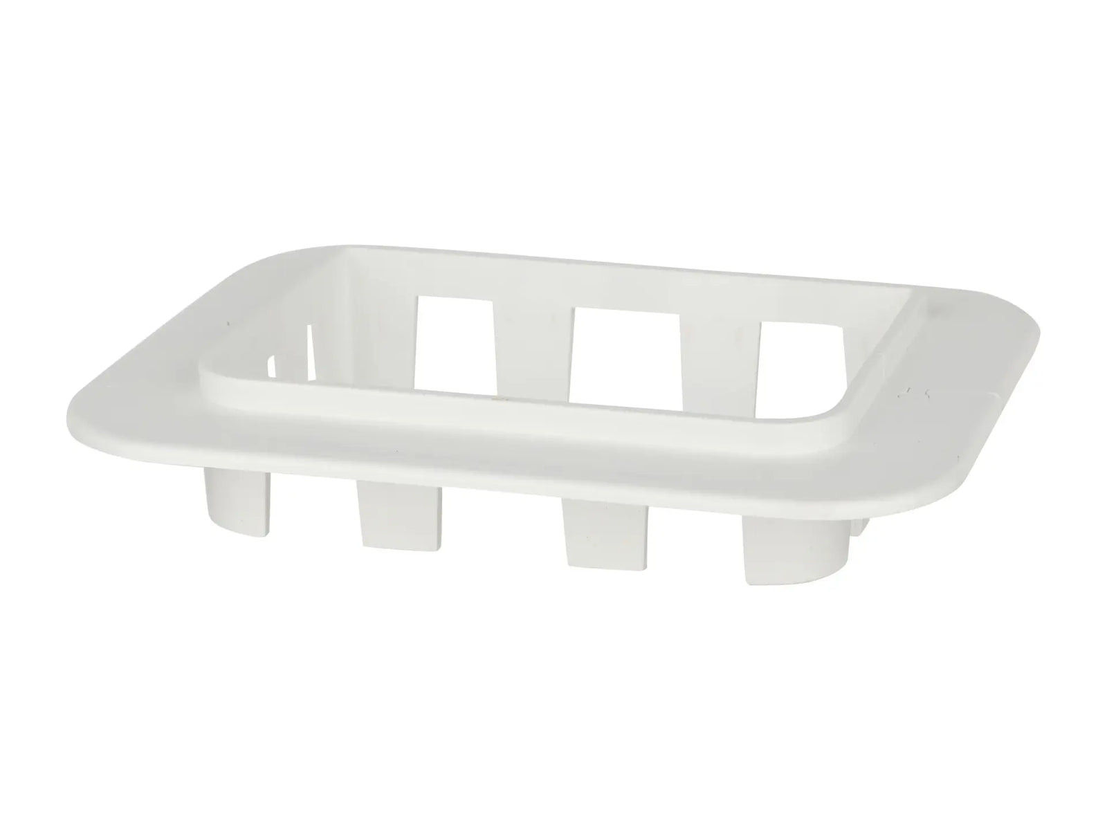 DiversiTech 230-WR4W, SpeediChannel 4in. Wall Escutcheon, White