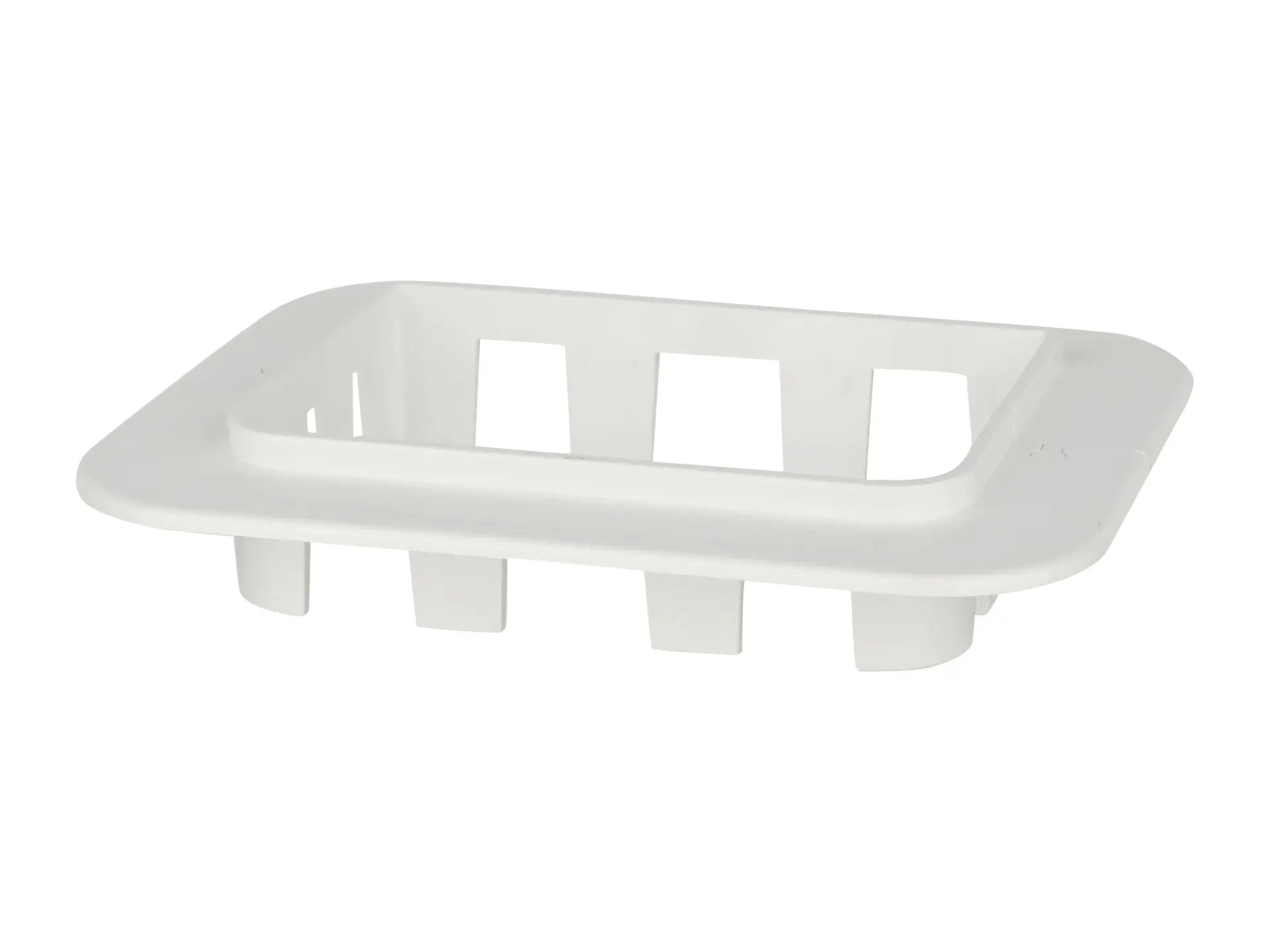 DiversiTech 230-WR4W, SpeediChannel 4in. Wall Escutcheon, White