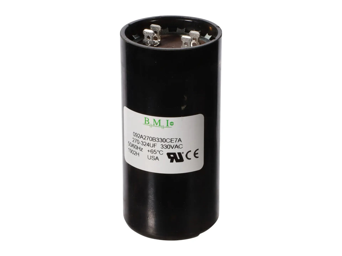 DiversiTech 270-324330, Motor Start Capacitor, 330VAC, 270-324µF, 2.062in.dia x 4.37in.h