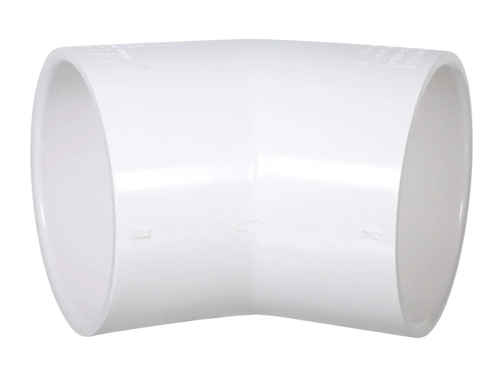 DiversiTech 5-417030, 3 Inch, 45 Degree, PVC Elbow (S x S)