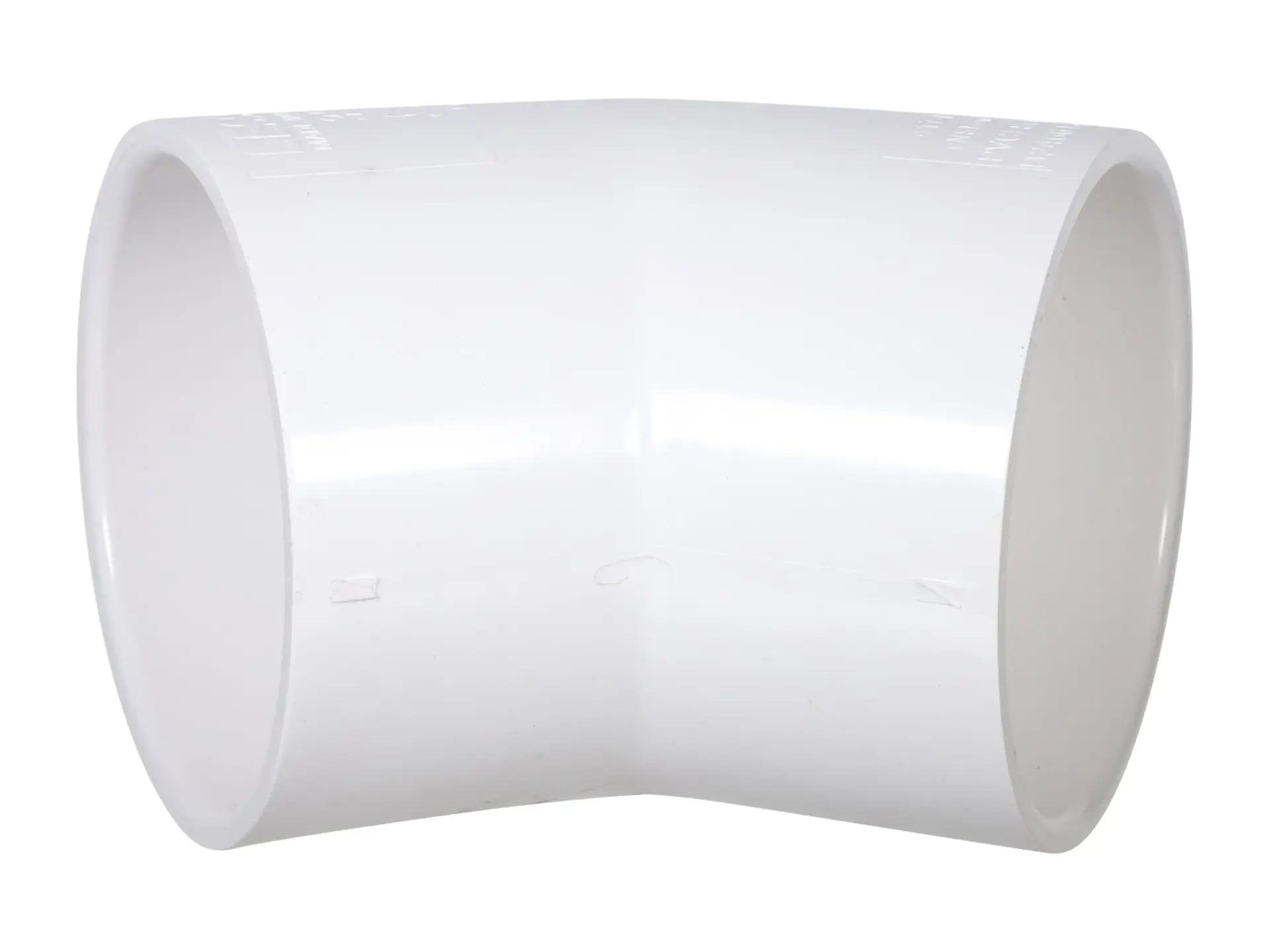 DiversiTech 5-417030, 3 Inch, 45 Degree, PVC Elbow (S x S)