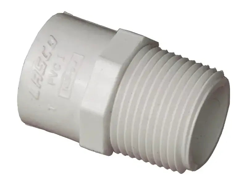 DiversiTech 5-435007, PVC, 3/4 Inch Adapter (S x FIPT)