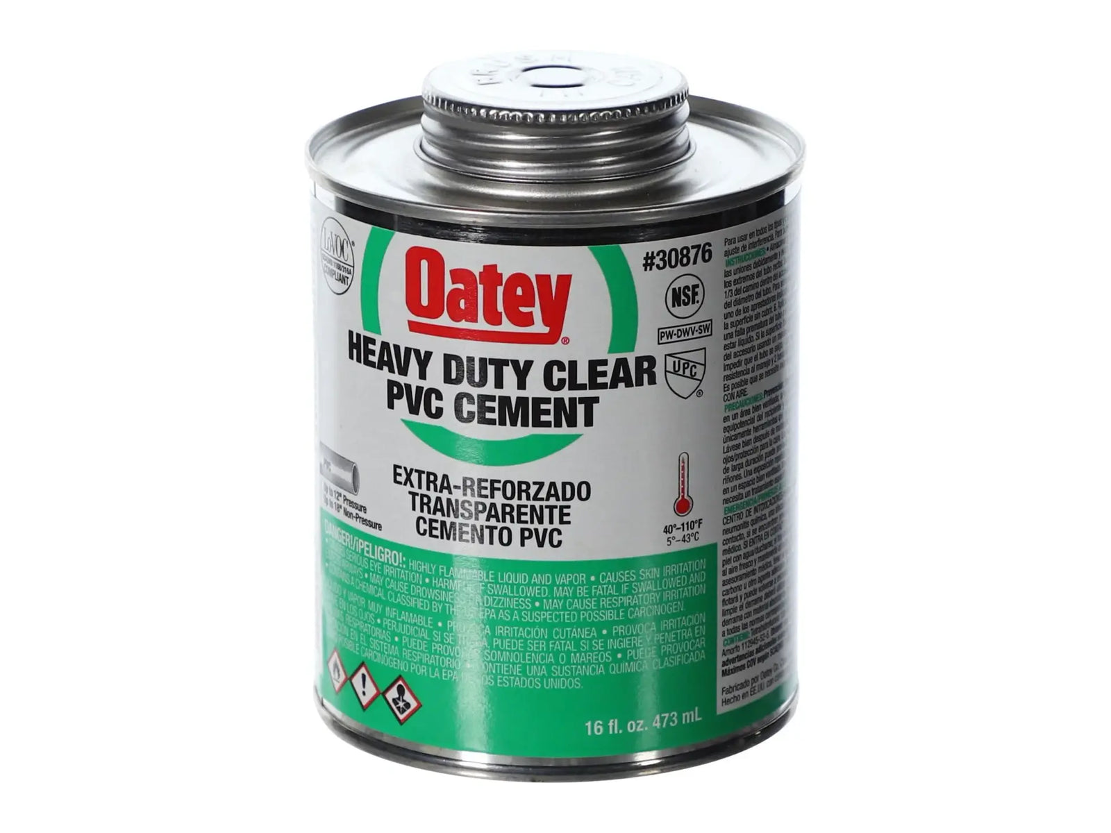 DiversiTech 530-30876, Oatey Heavy Duty Cement, 16 fl oz
