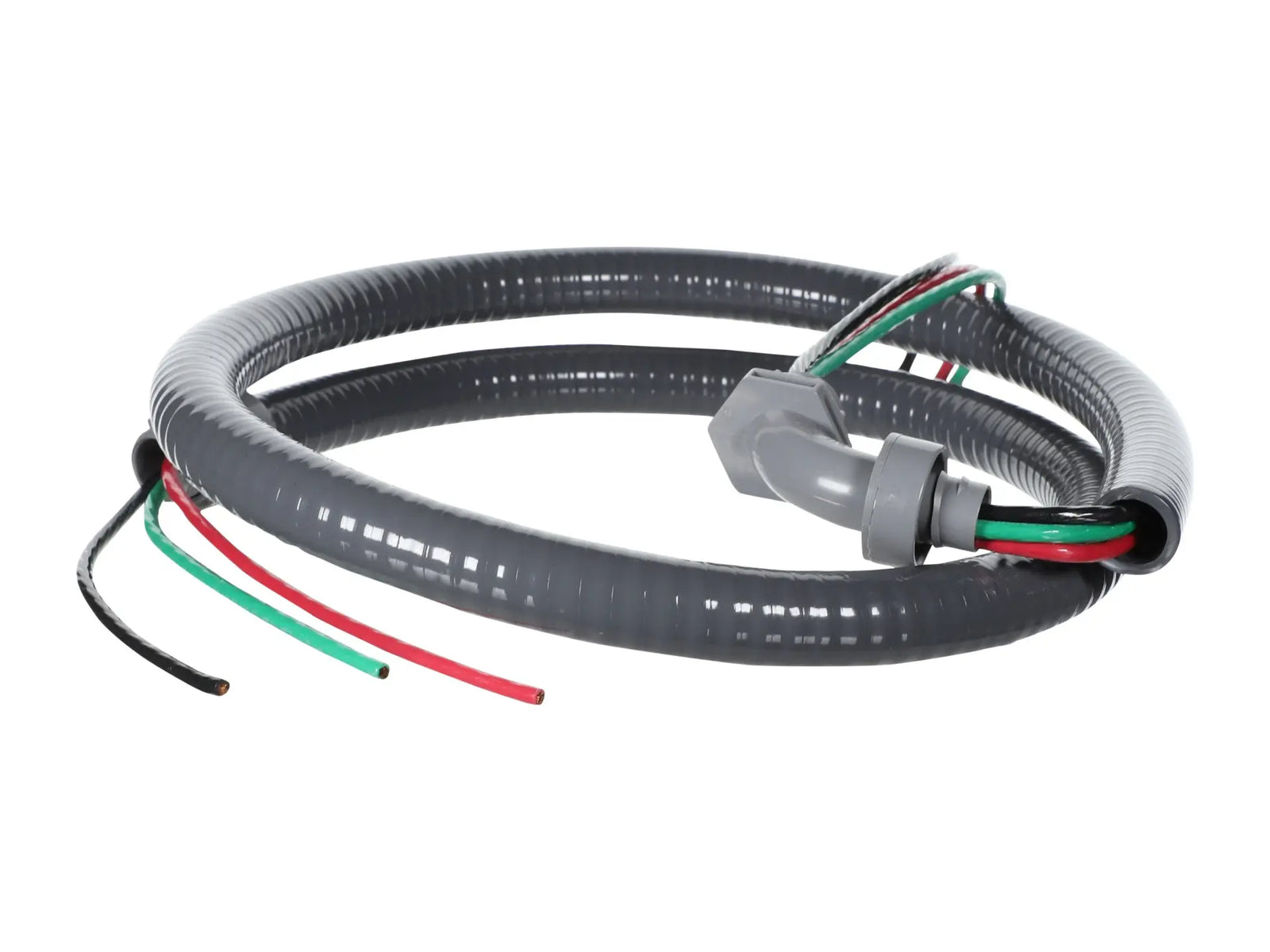 DiversiTech 6-12-4NMSP, DiversiWhip Single Non Metallic Connector, 1/2 In., 4 Ft