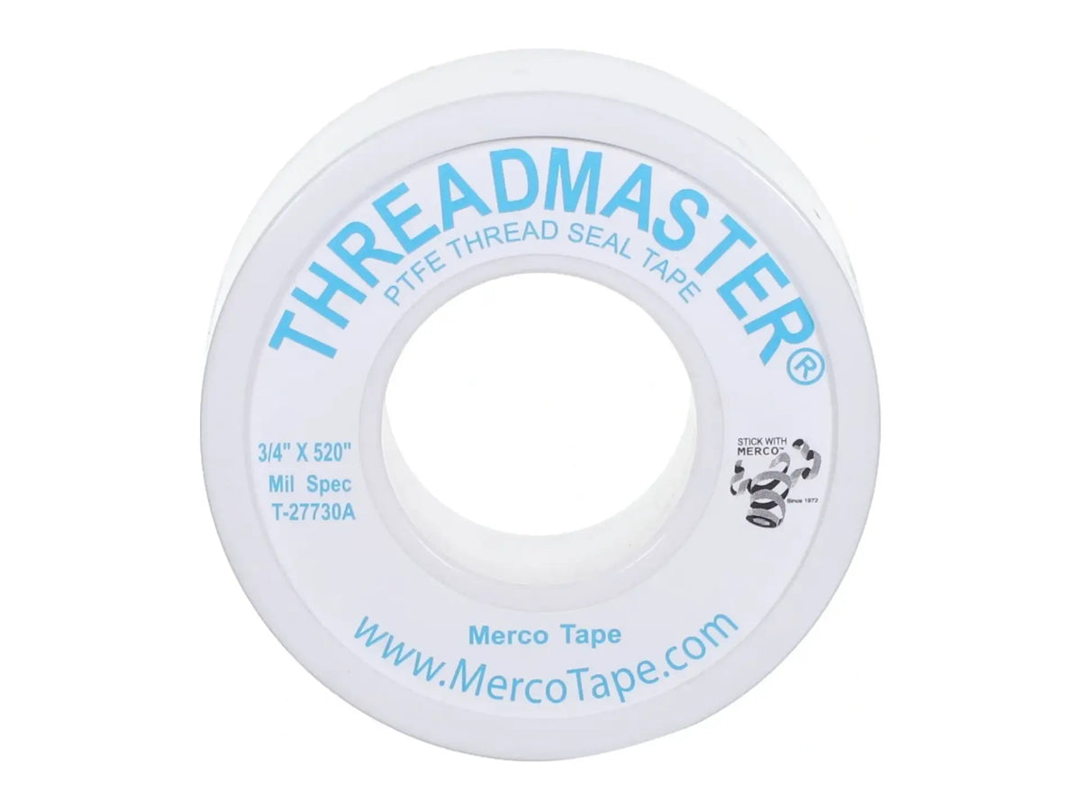 DiversiTech 6-735, Threadmaster® PTFE Thread Seal Tape, 3/4 in. x 43 ft