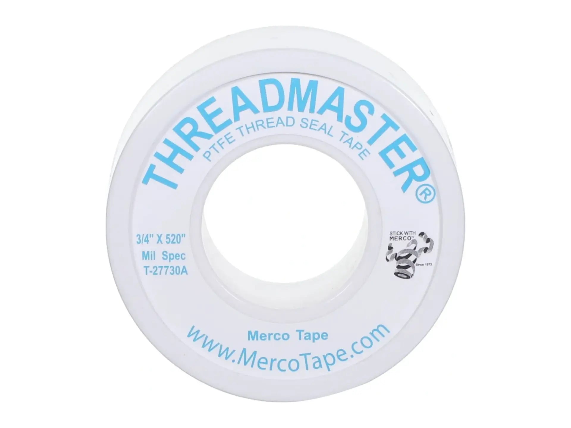 DiversiTech 6-735, Threadmaster® PTFE Thread Seal Tape, 3/4 in. x 43 ft