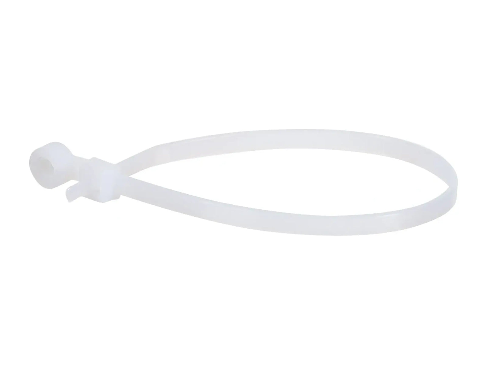 DiversiTech 60264CX, Devco Cable Tie, 6in, Mounting Hole #8, Pack Of 100, Natural