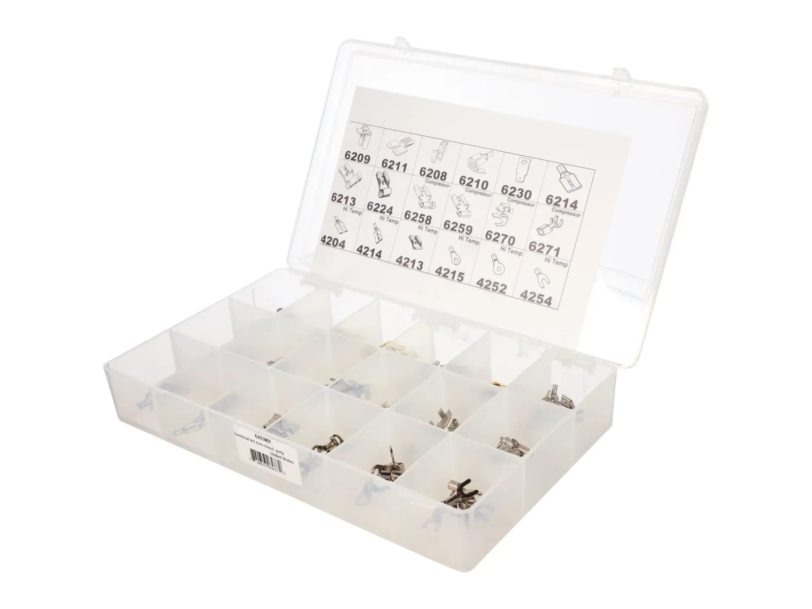 DiversiTech 6203MX, Terminal Kit, Non-Insul., Poly