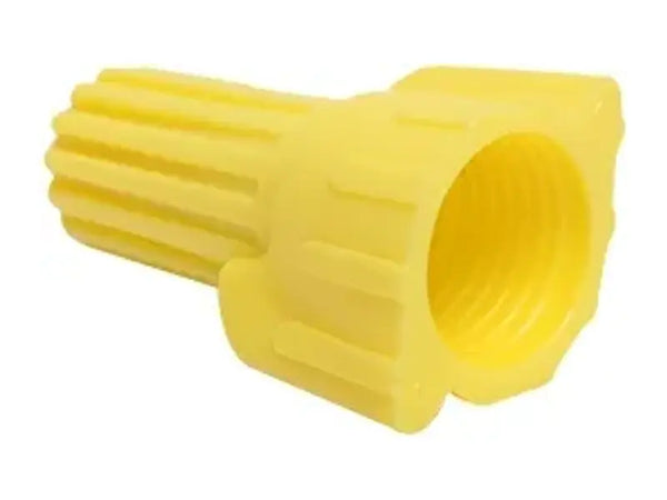 DiversiTech 623-006, Yellow Winged, Size 84, #18 To #10 AWG, 600V Max, Pack Of 100, Wire Conn
