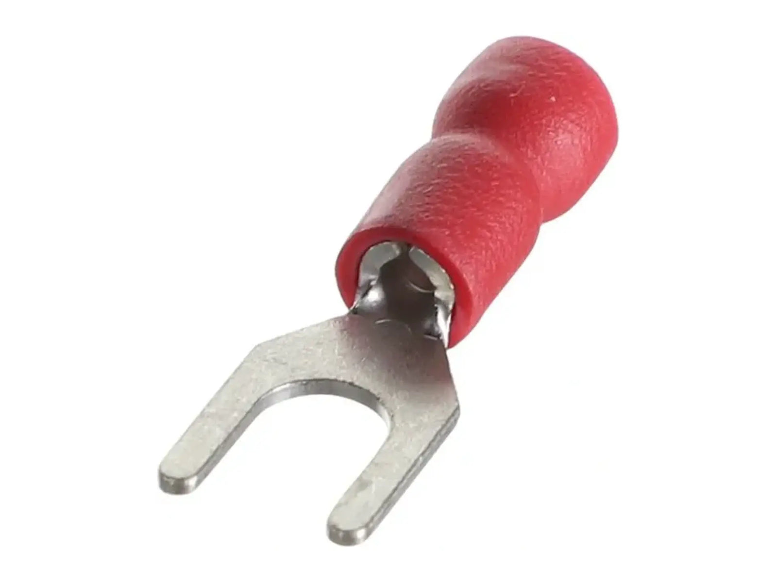 DiversiTech 6237LX, Devco® Insulated Spades, Pack Of 50, Wire Range 22-18, Stud #8