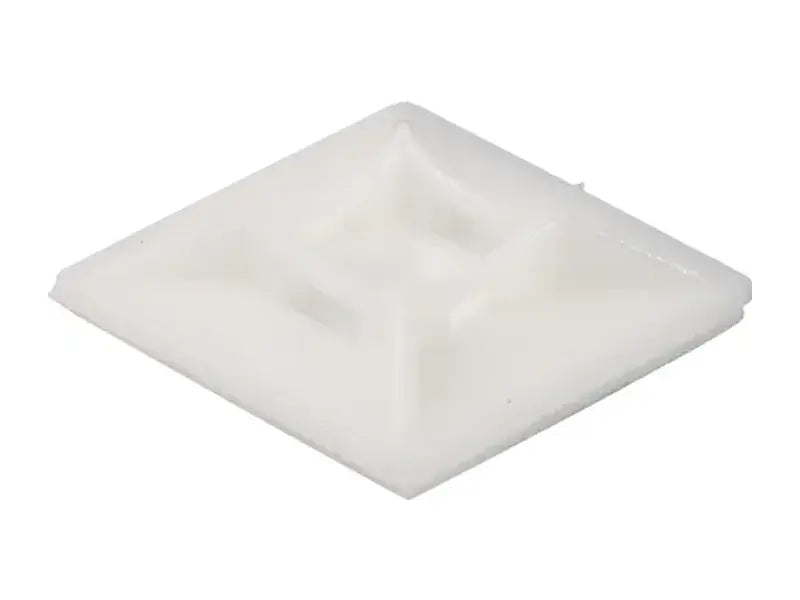 DiversiTech 6269, Devco® Cable Tie Mounts, 1in Square, Adhesive Backed, Pack Of 11