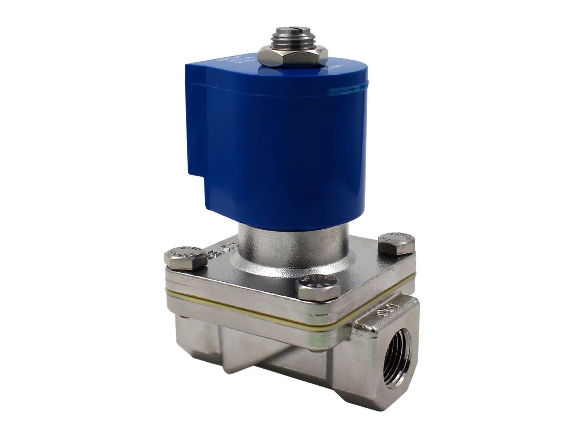 GC Valves NS201YF16F7CG4, 3/8" NPT NC, 0-90 PSI Air/Water, 24VDC