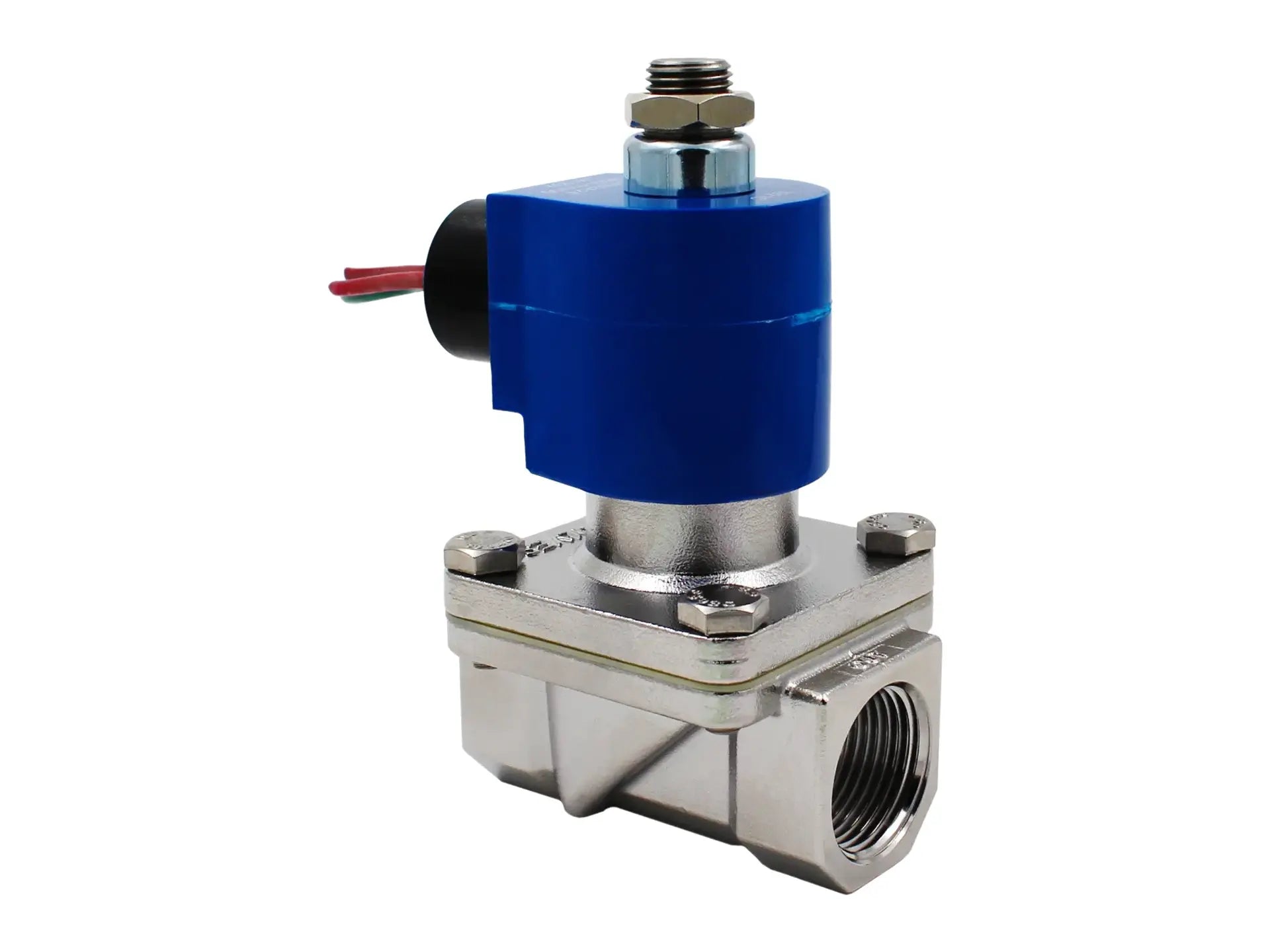 GC Valves NS202GF02F7EG5, 3/4" SS NO 120V Solenoid Valve