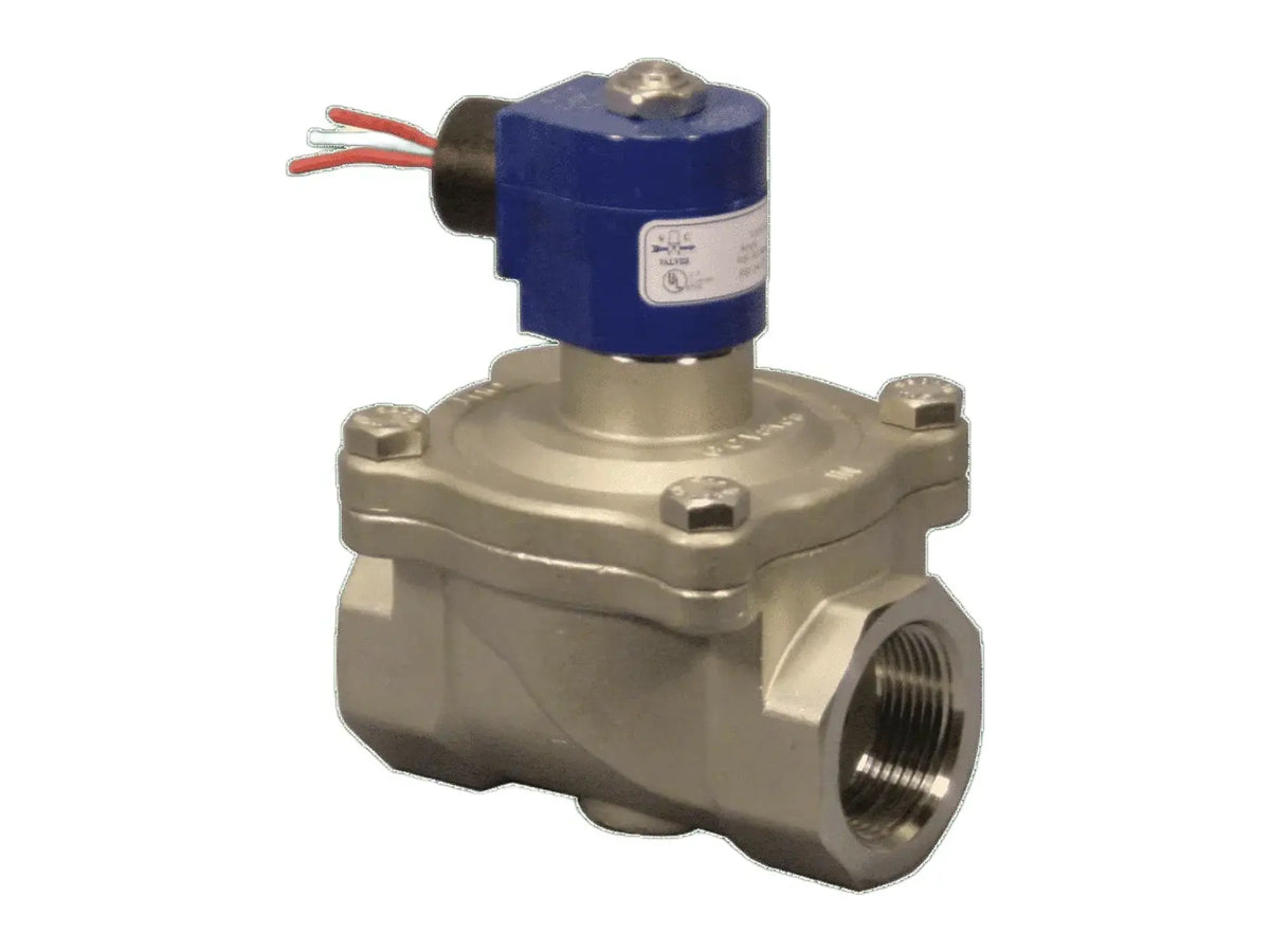 GC Valves S201GF02N5GJ2, 1-1/4" Air Only Valve NC 0-50 PSI 120V