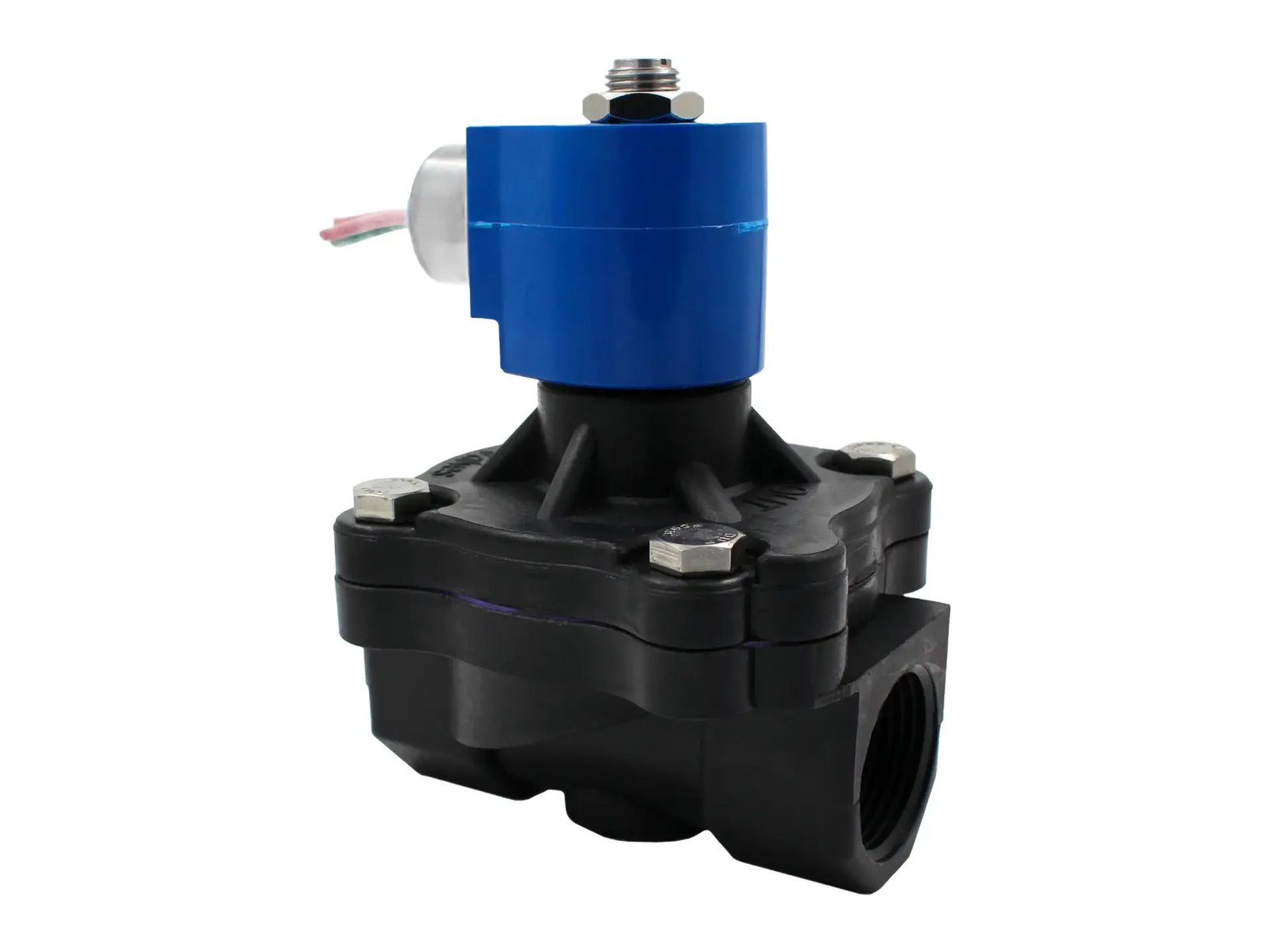 GC Valves S201GF02NPFG9, 1" Plastic NC 120V Buna Valve