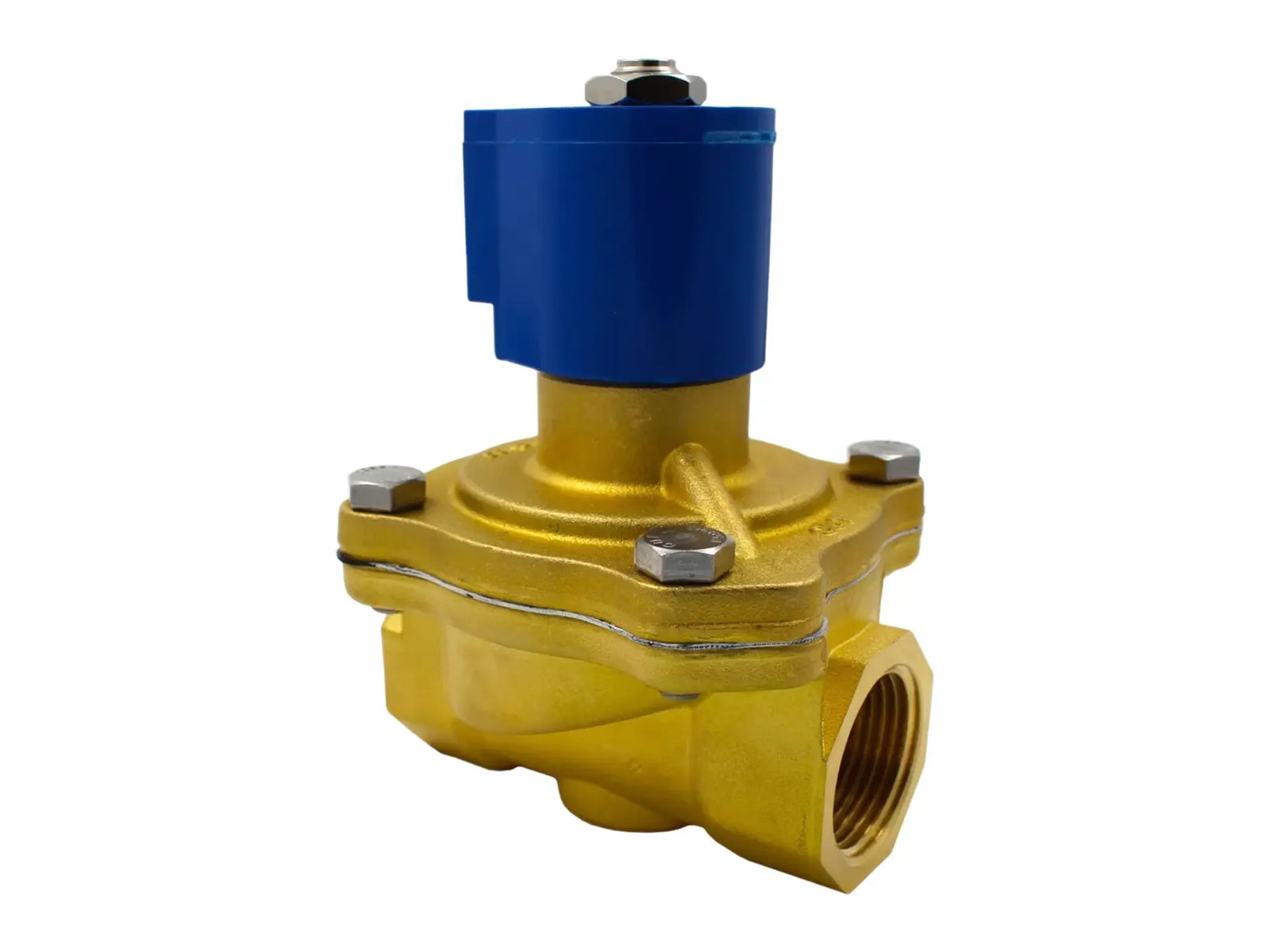 GC Valves S201YF02N5FG9, 1" NC Valve, 120V Din Conn, Air/Water