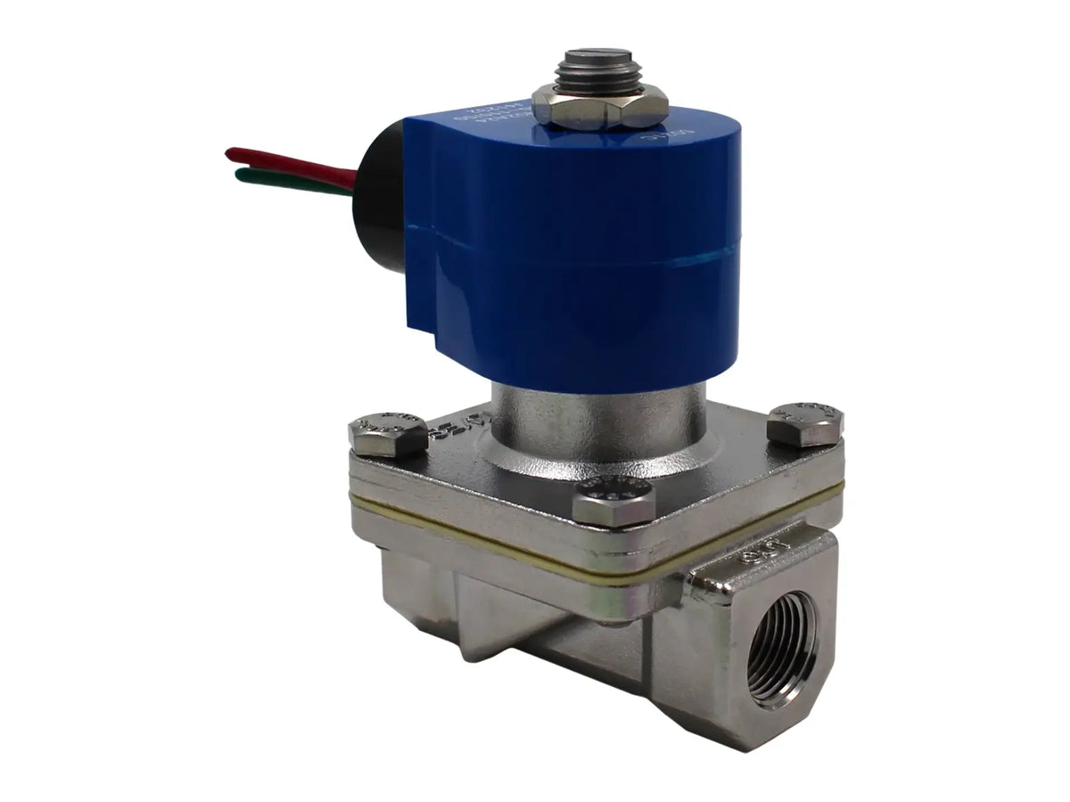 GC Valves S211GF02E7DG4, 1/2" NC EPR SS Valve, 200 PSI