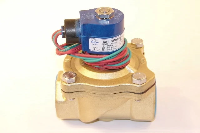 GC Valves S211GF02N5HJ2, 1-1/2", 5-200 psi Air, 5-150 psi Water N/C Valve