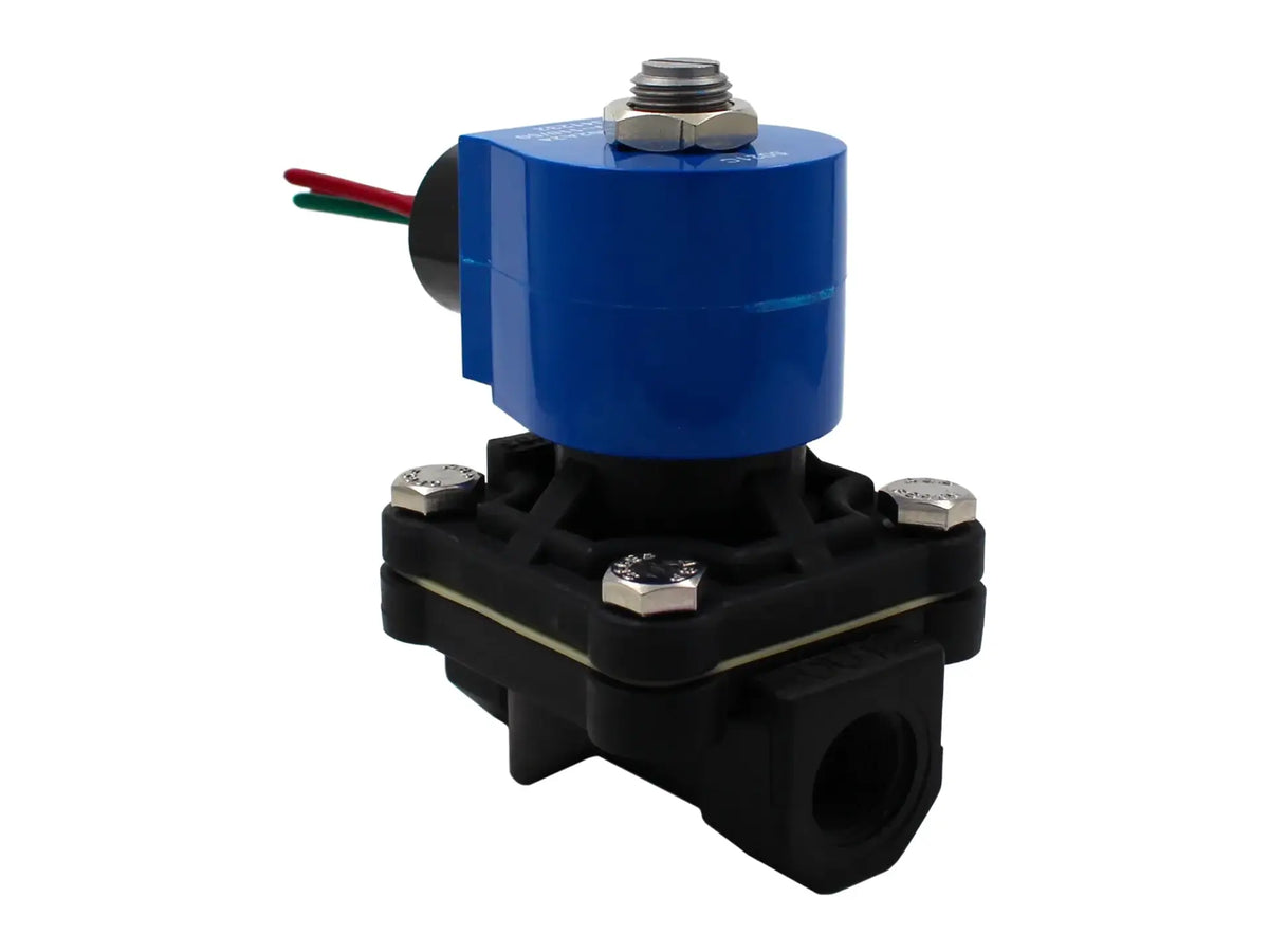 GC Valves S211GF02NPCG4, 3/8" Plastic NC Valve, 4-200 PSI Air, 4-150 PSI Wt
