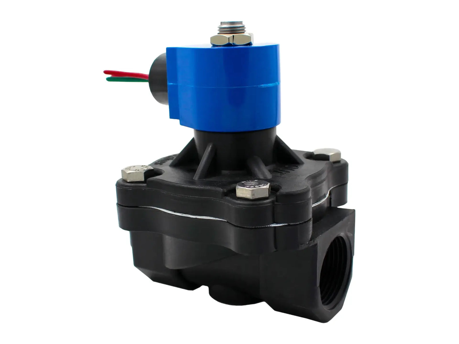 GC Valves S211GF02NPFG9, 1" Plastic NC Valve, 4/200 Air, 4/150 Water