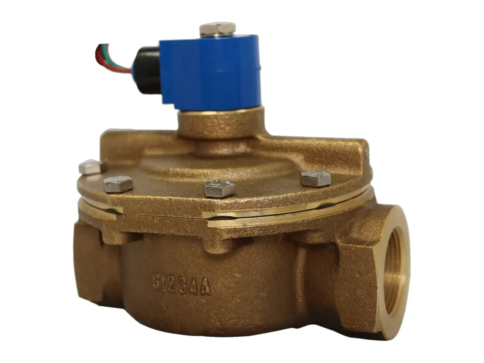 GC Valves S211GH02T2GJ5, 1-1/4" NC Valve, 120V for Steam 10-150#