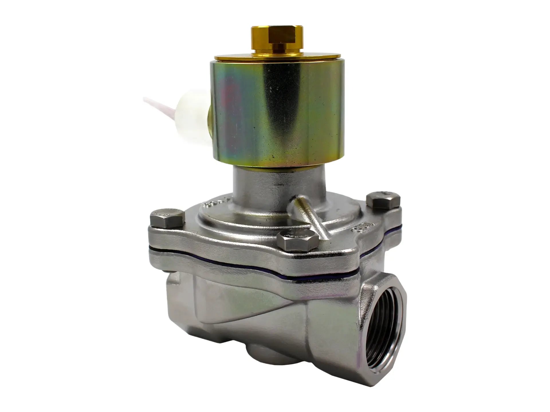 GC Valves S211XF02L7FG9, 1" NC Stainless Steel Valve, PRF5-200 Air 5-150 Wt