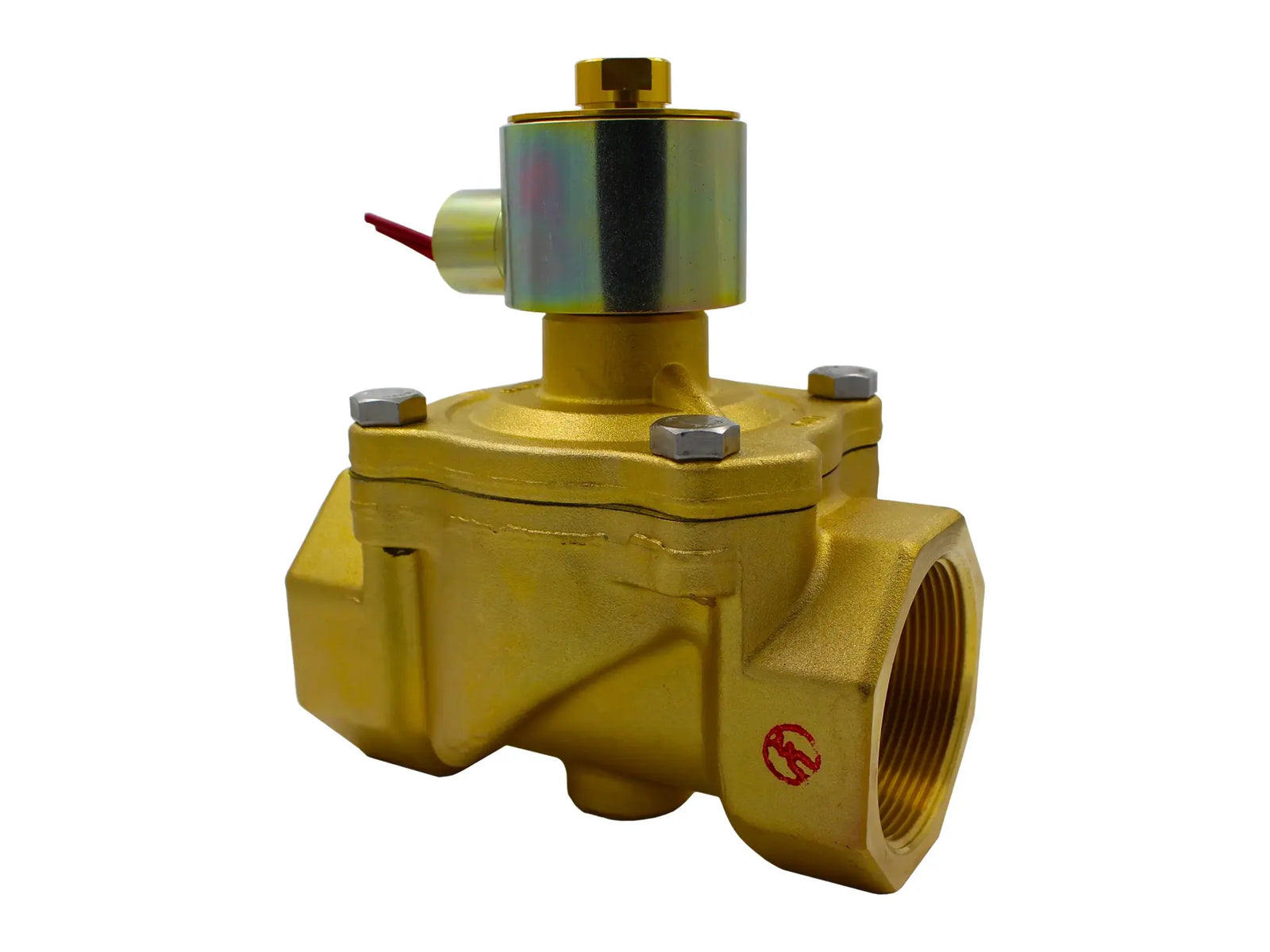 GC Valves S211XF04V5JJ2, 2" NC 240V XPRF Viton Trim