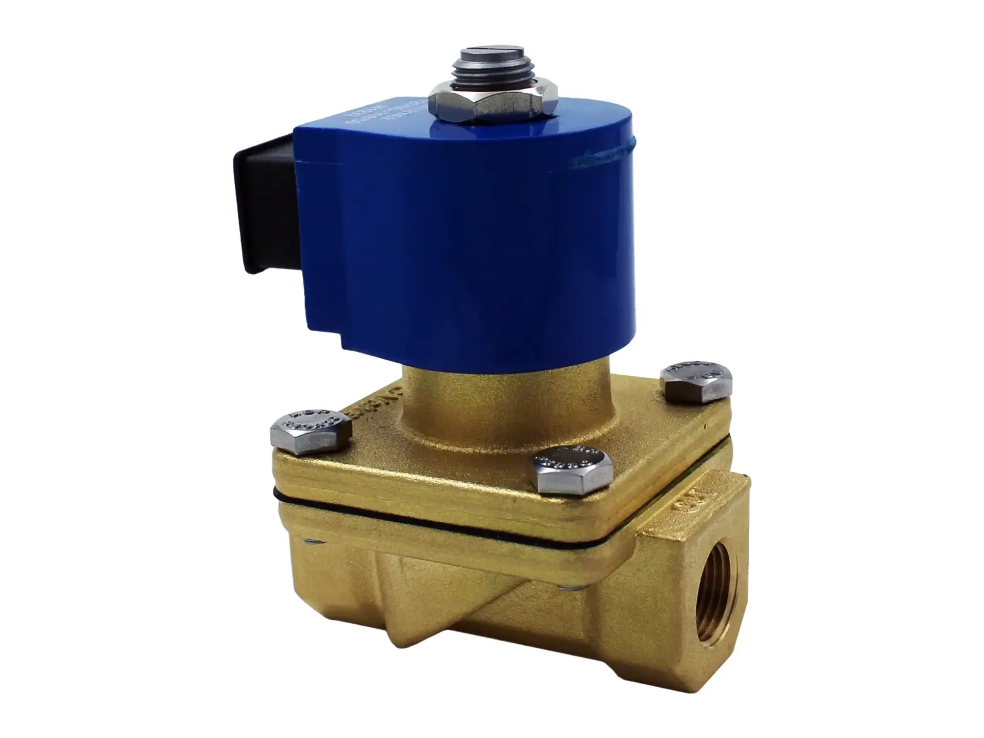 GC Valves S211YF02N5DG4, 1/2" NC 120V with DIN Type Coil