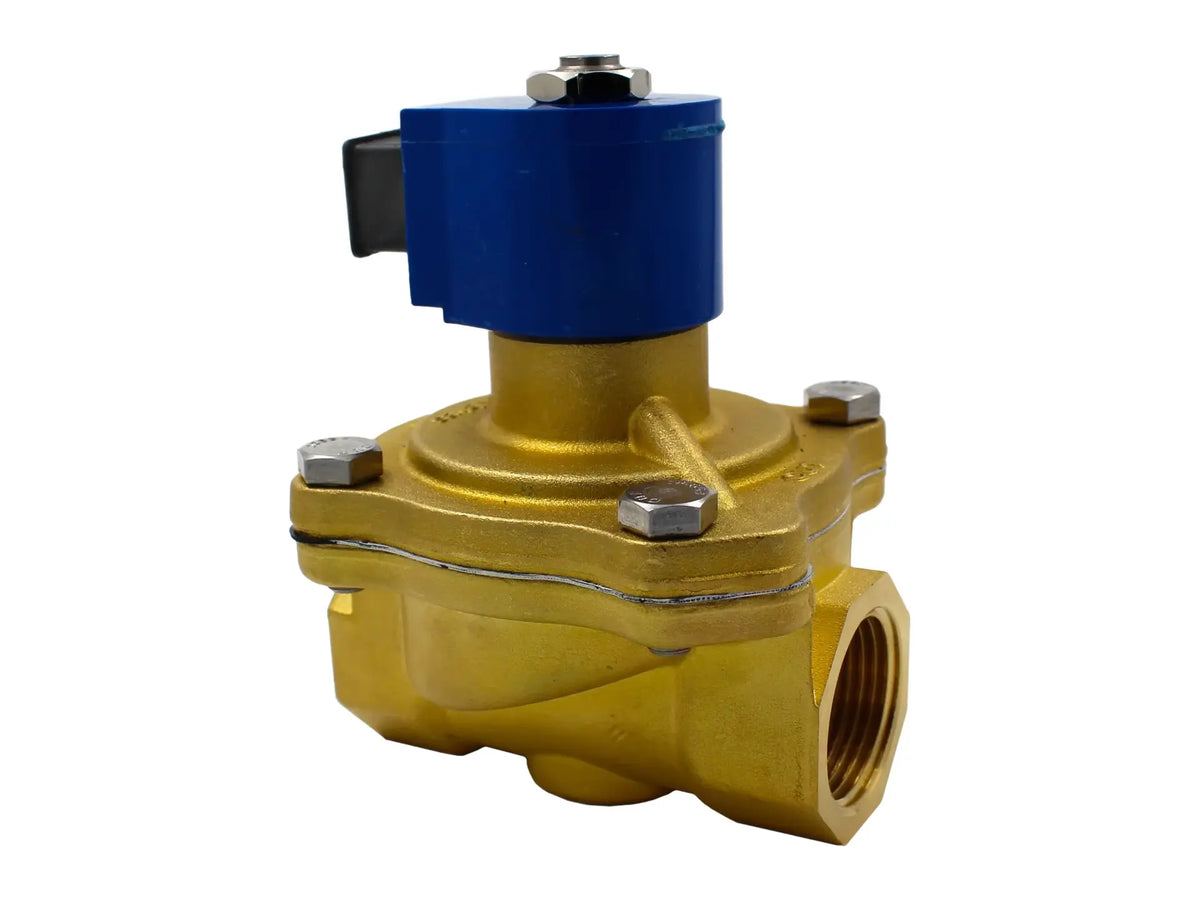 GC Valves S211YF16N5FG9, 1" NC Solenoid Valve, 24VDC BUNA DIN, 0-150 PSI
