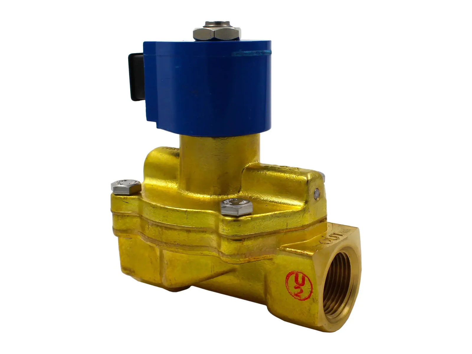 GC Valves S211YH16T4EG5, 2-Way NC Solenoid Valve, 24V DC for Steam