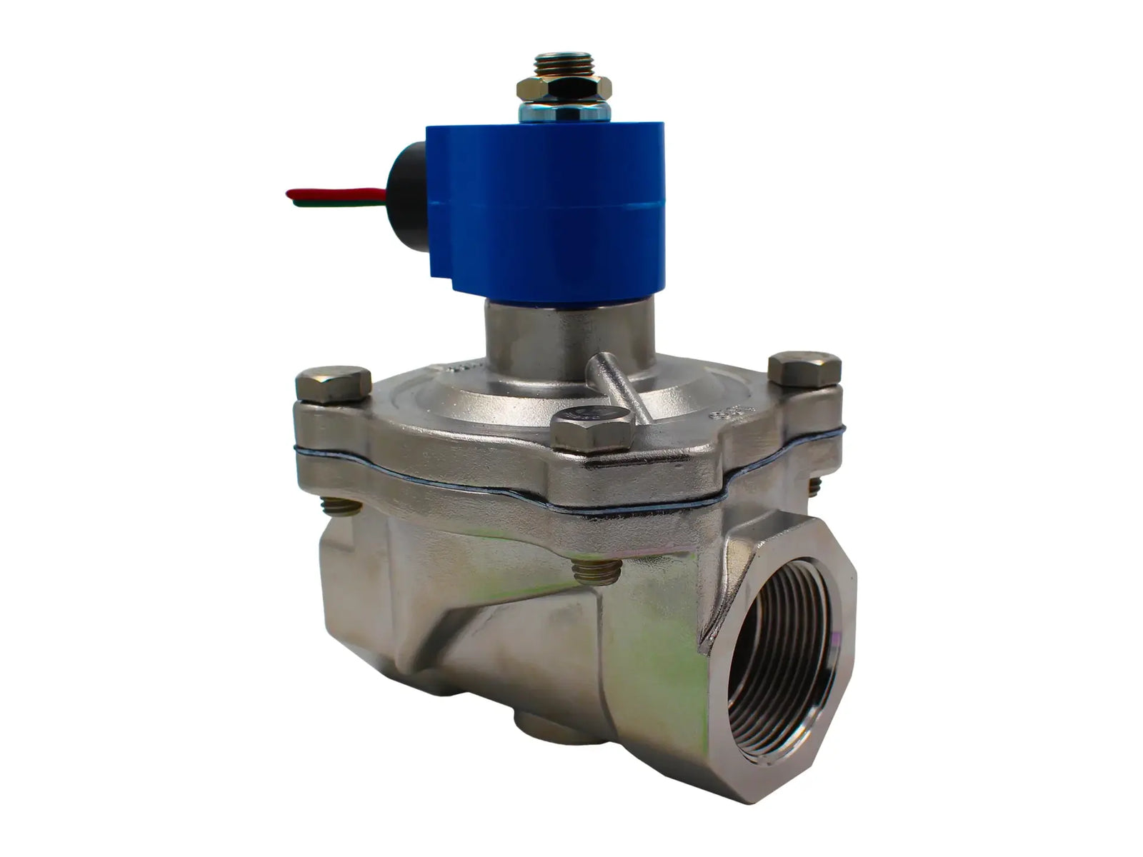 GC Valves S212GF02J7GJ2, 1.25" SS NO Valve for Water, 5-140 PSI, 120V