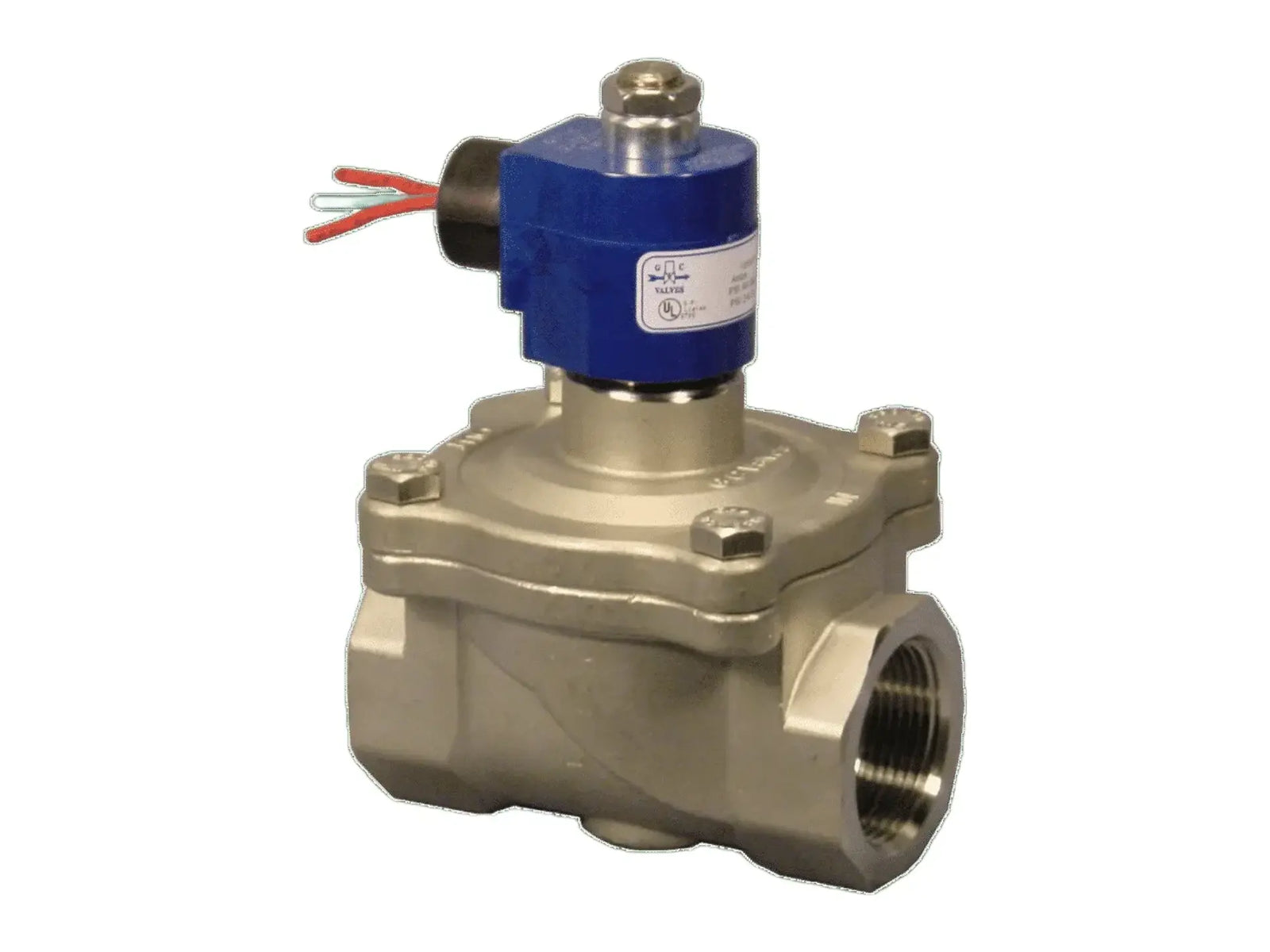 GC Valves S212GH02T2JJ5, 2" NO 120V Steam Valve, 10-100 PSI