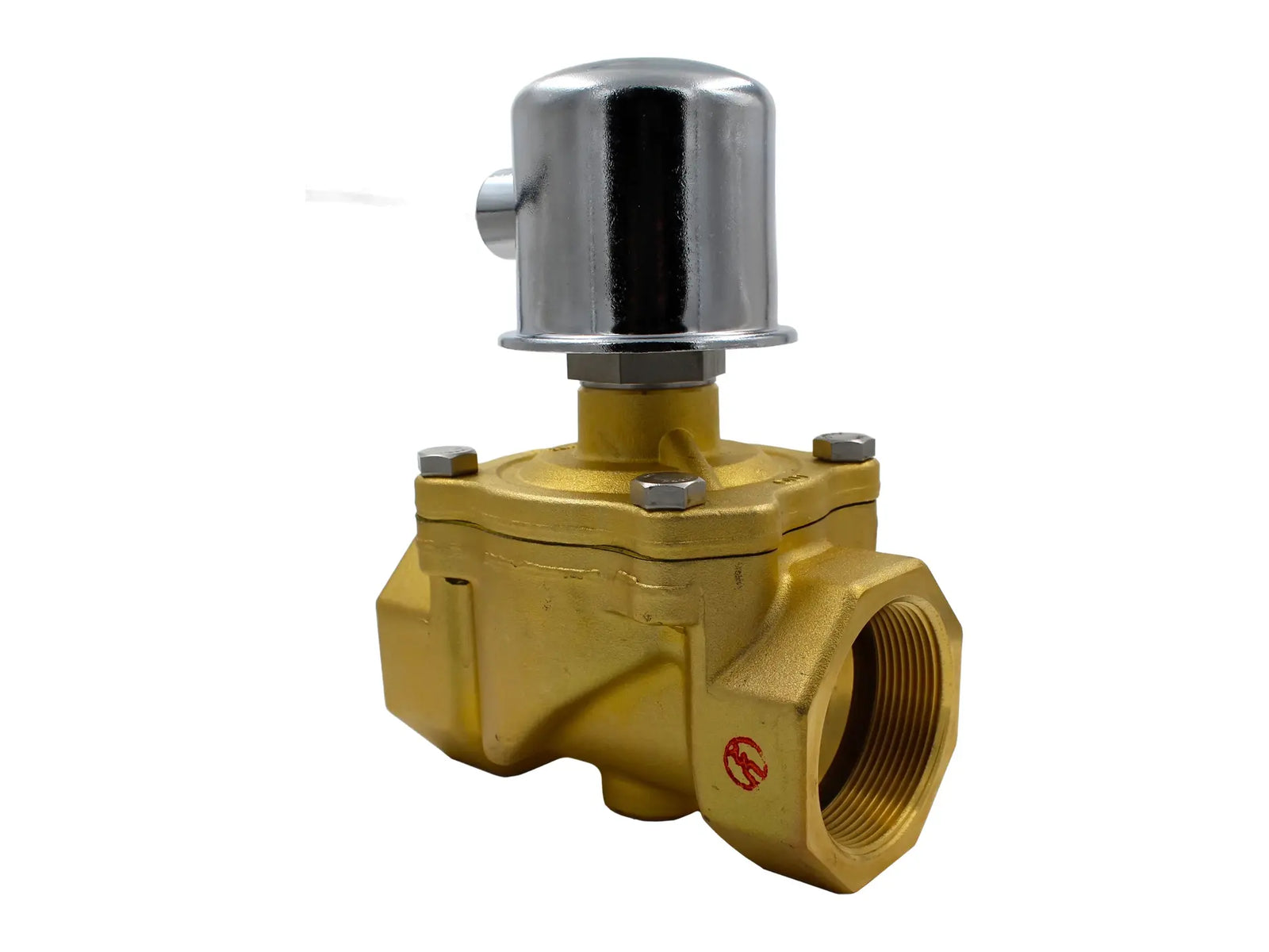 GC Valves S271AF02C5JJ2, 2" NC Valve, 120V for Hot Water/Steam