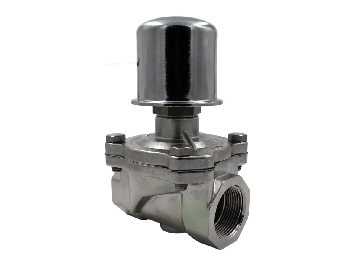 GC Valves S271AF02E7GJ2, 1-1/4" SS NC EPR Seal Solenoid Valve