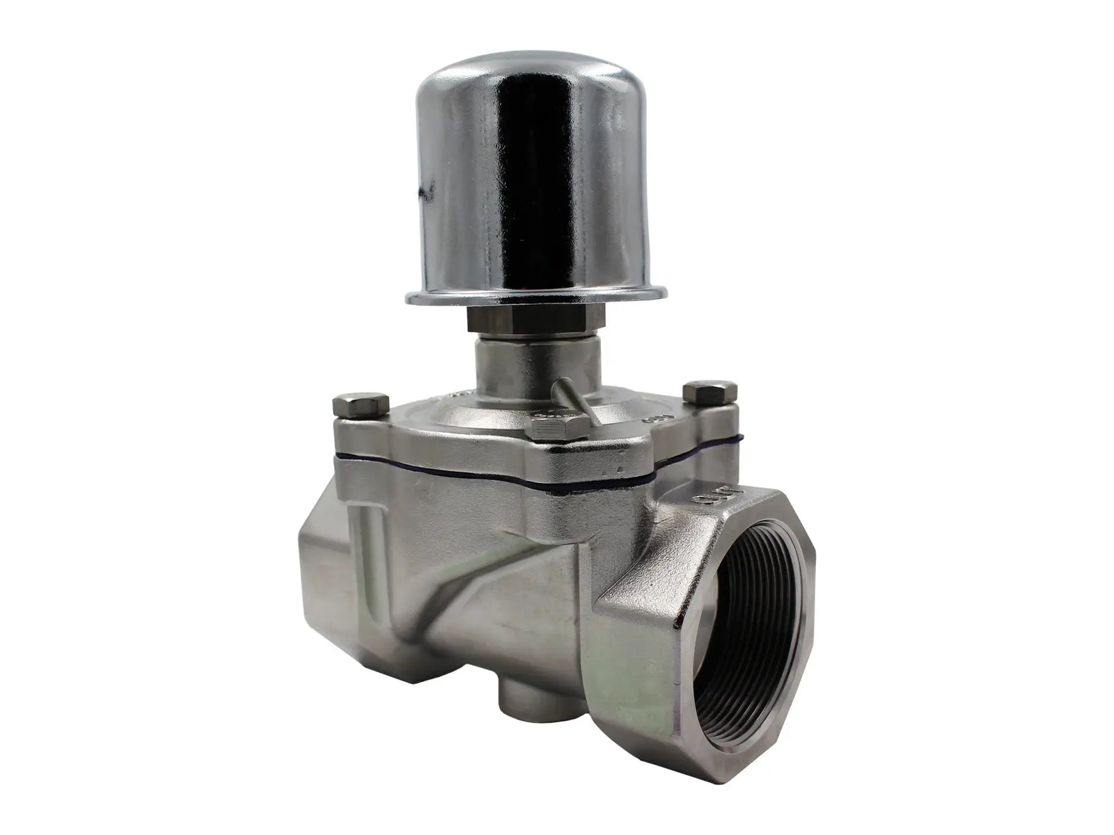 GC Valves S271AF02E7JJ2, 2" NC 120V SS Valve Zero Diff