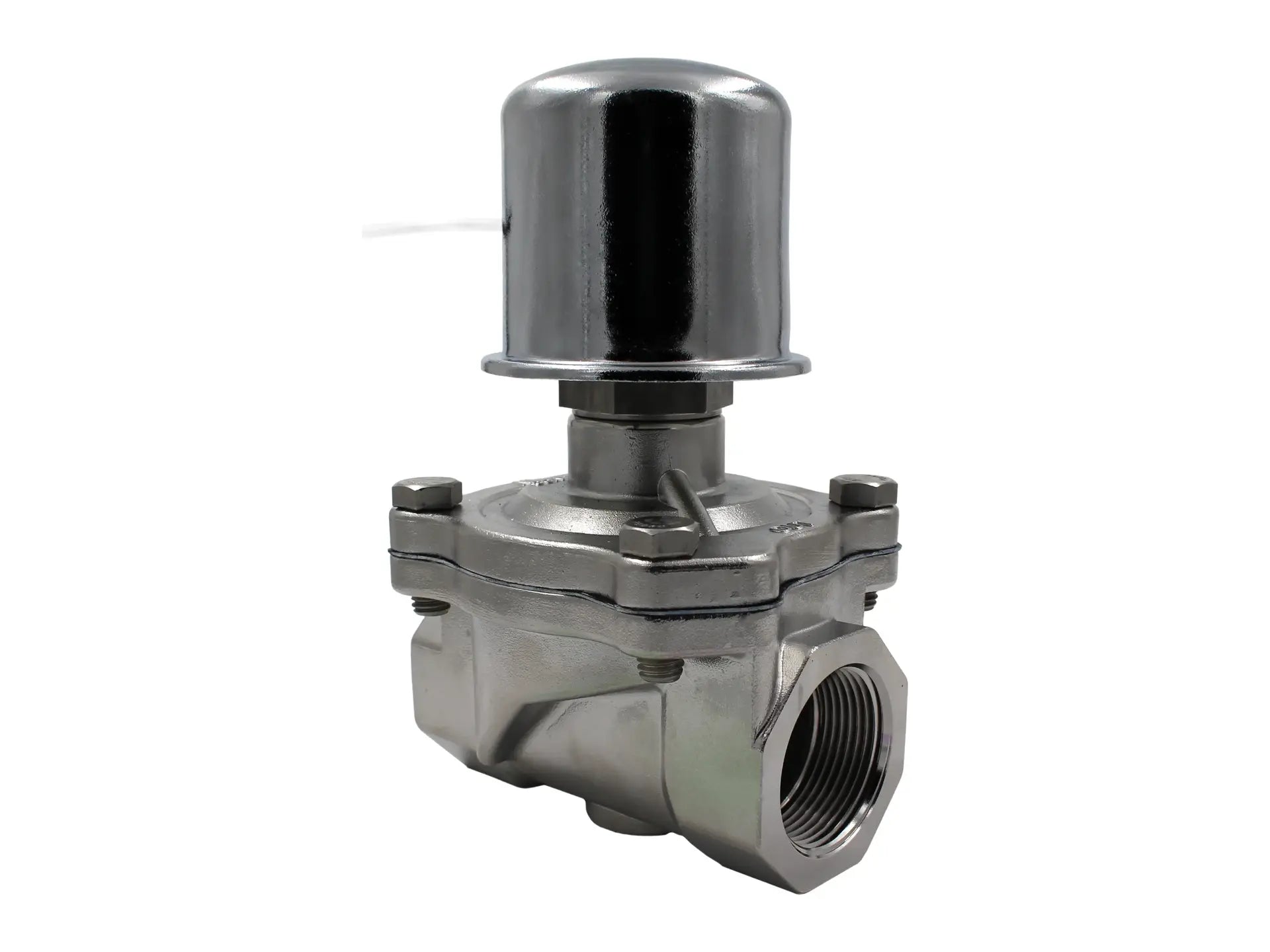 GC Valves S271AF02L7GJ2, 1.25" NC SS Valve, 0-150 PSI Viton Seat
