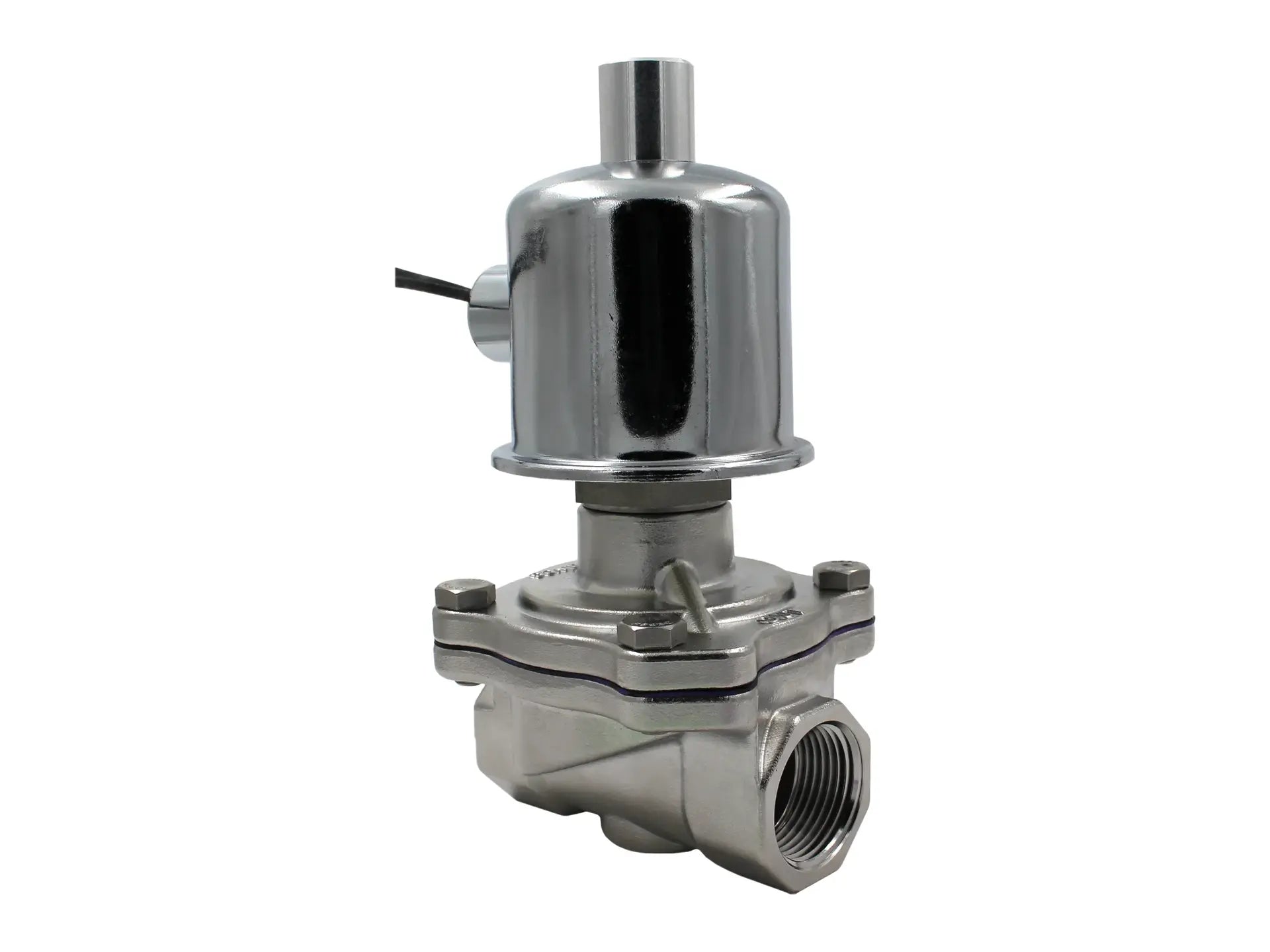 GC Valves S272AF02E7FG9, 1" SS NO Solenoid Valve 120V EPDM Seat