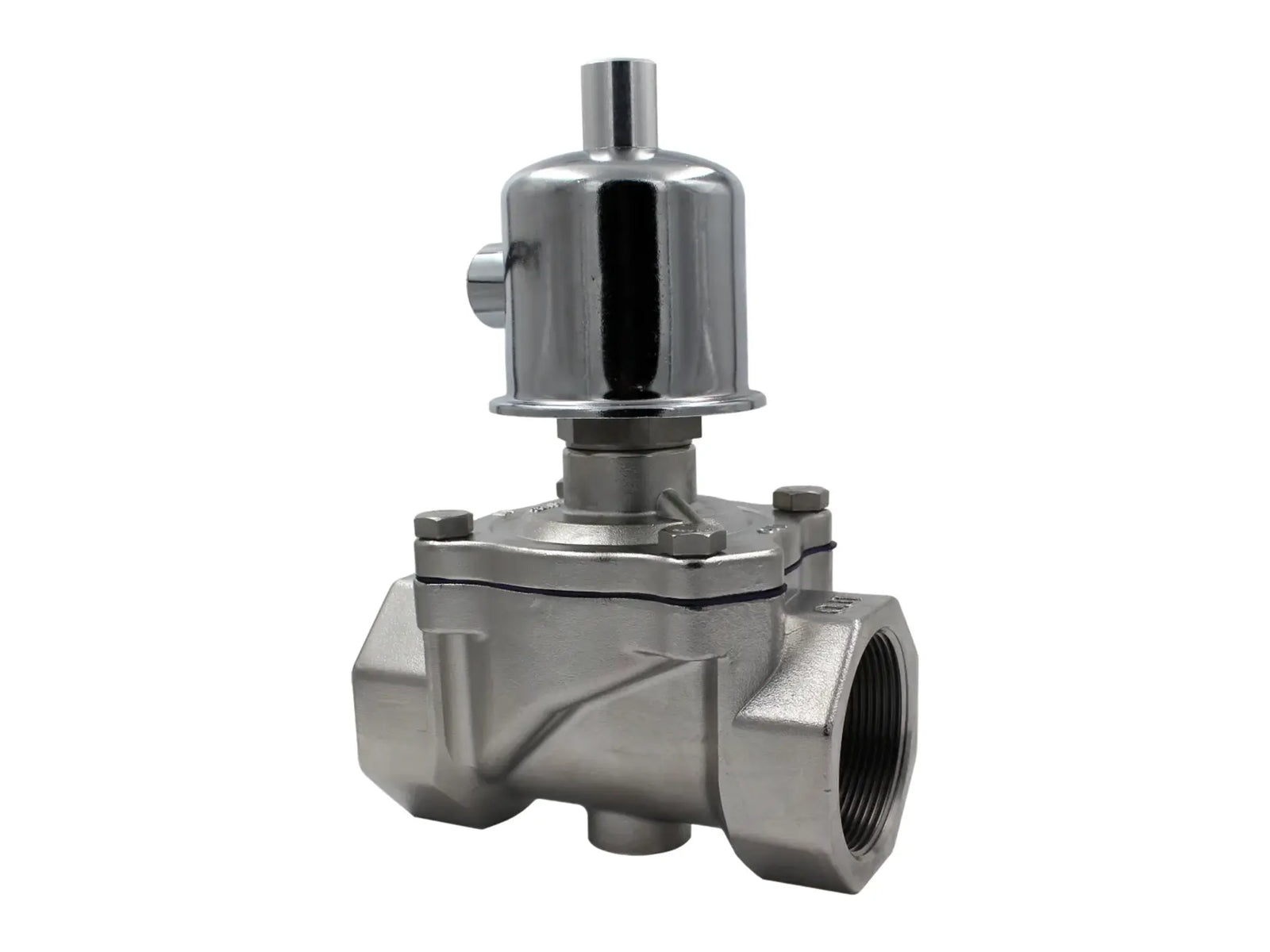 GC Valves S272AF02L7JJ2, 2" NO Valve, 0-125 PSI Air/Water, 316SS