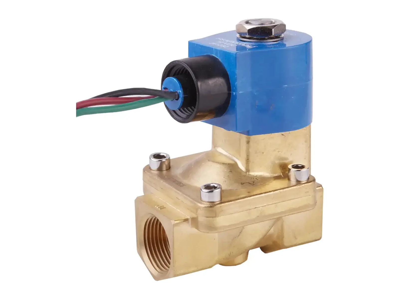 GC Valves S711GF16N9EG5, 3/4" NC, 150# Air Water Valve, 24VDC Pilot Op