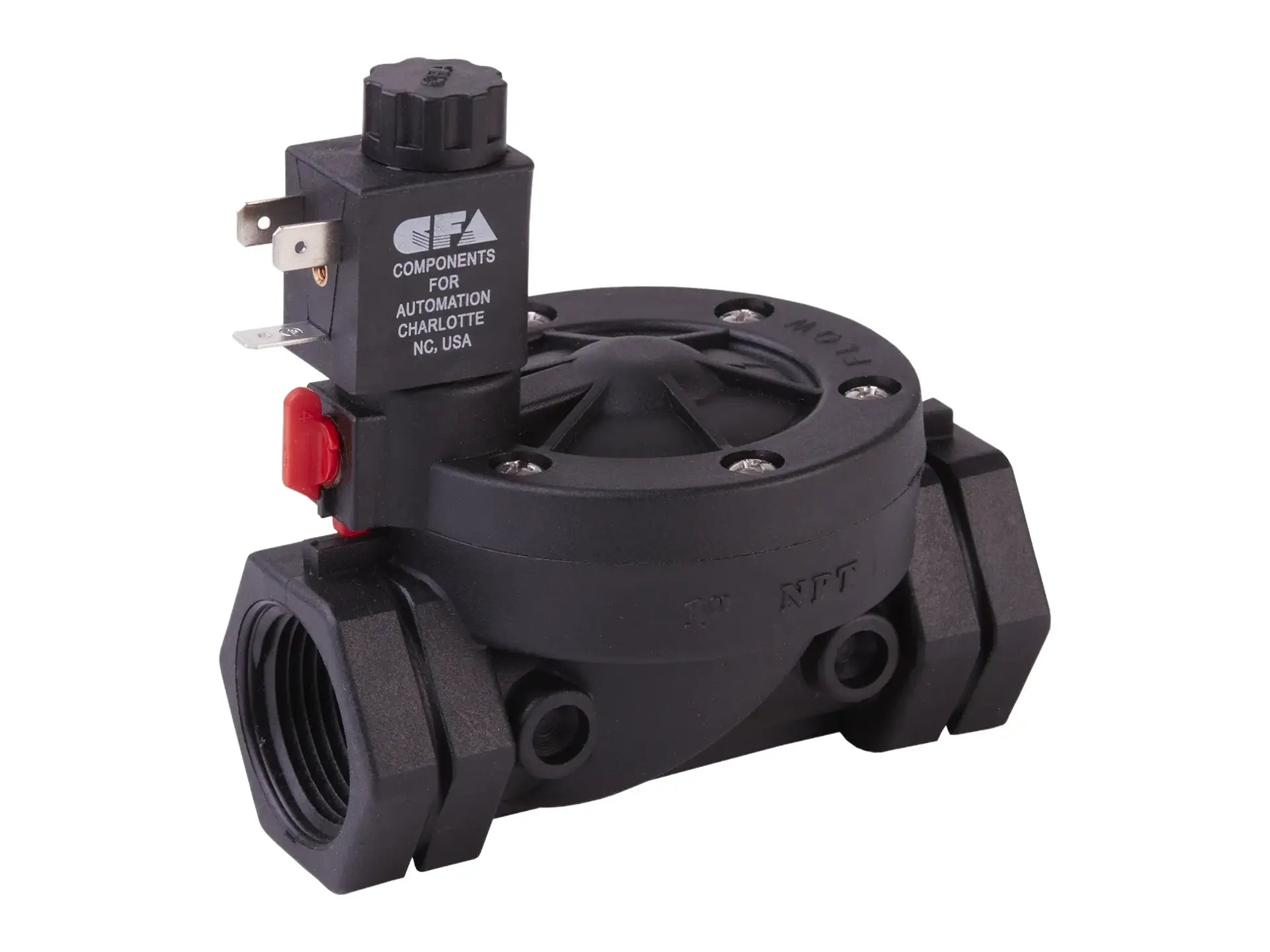 GC Valves SP311YN02MGFG9M, 1" 2W NC 110/120V Nylon Valve